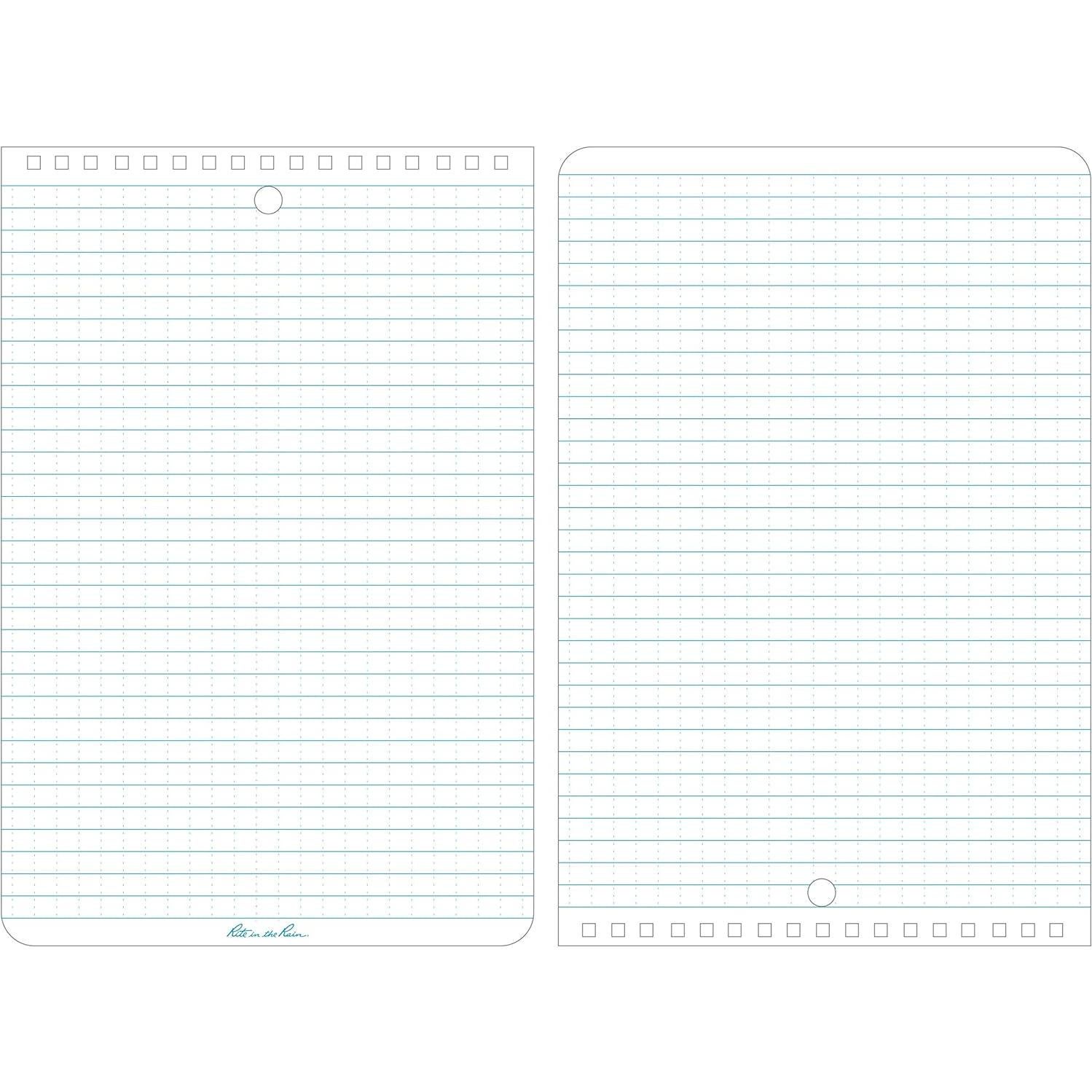 Cuaderno Espiral Impermeable Rite in the Rain 15.2x22.9cm Amarillo