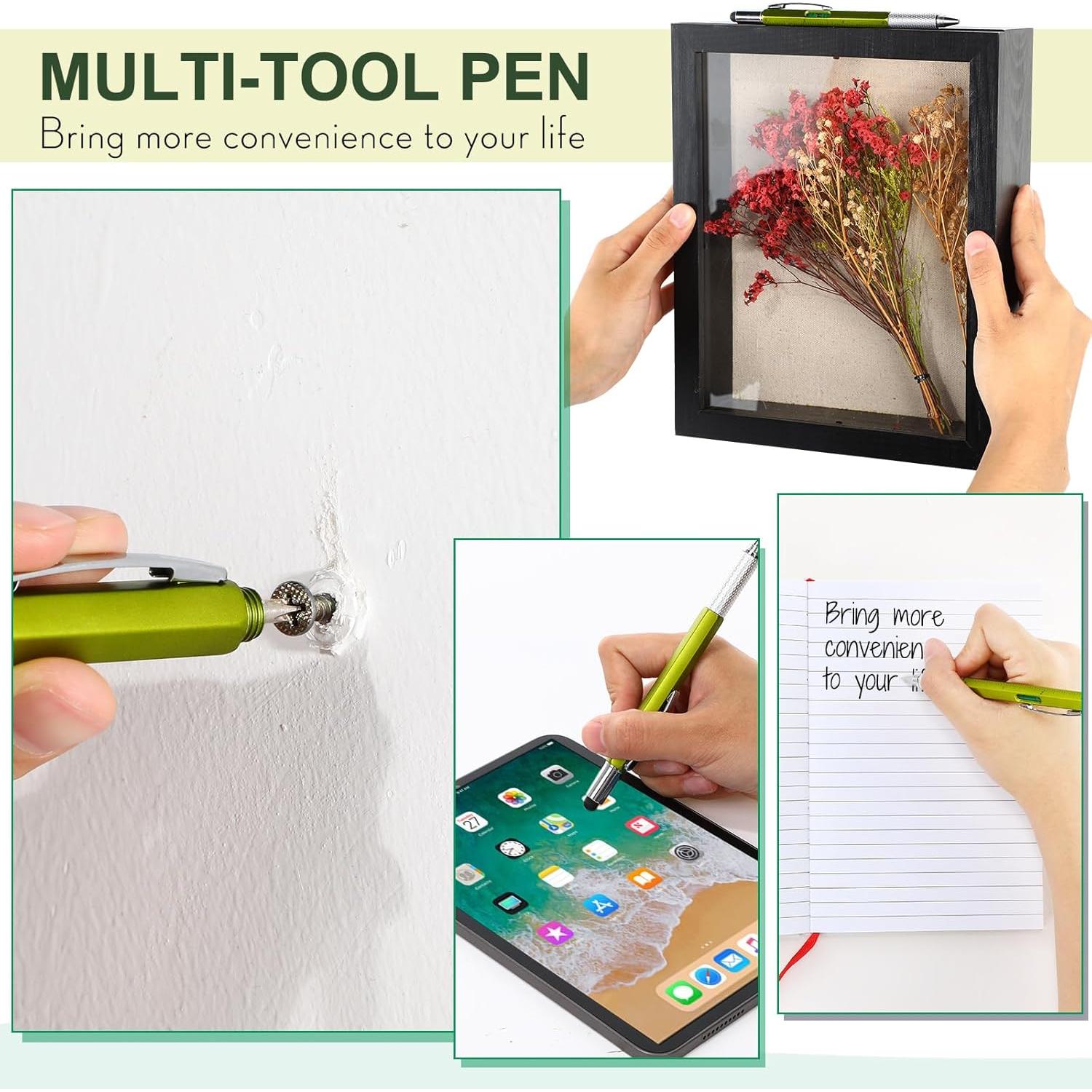 24 Pcs Cuadernos Impermeables y Bolígrafos Multiherramienta Gueevin