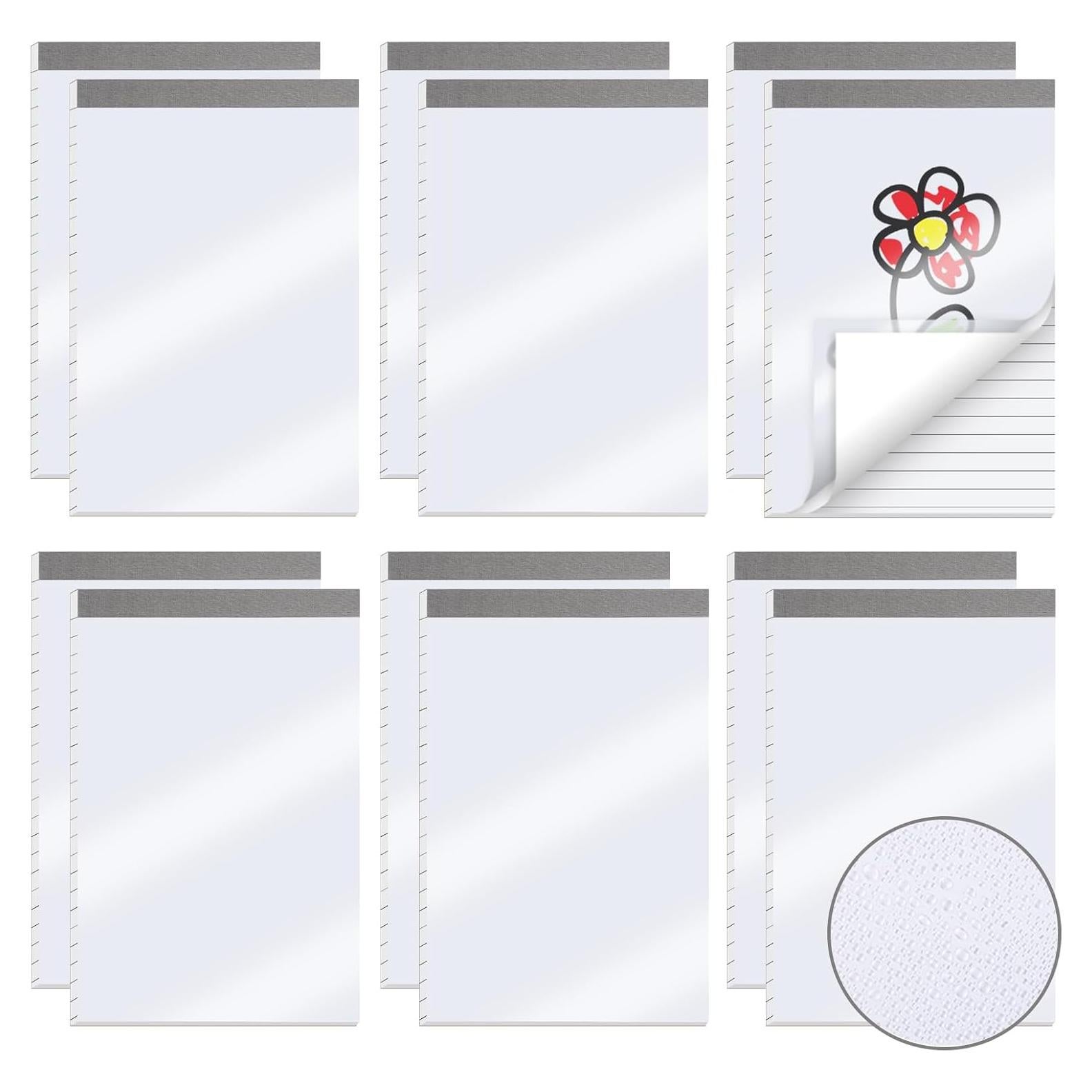 Paquete de 12 Blocs de Notas Rayados 14 x 21.5 cm Zmybcpack