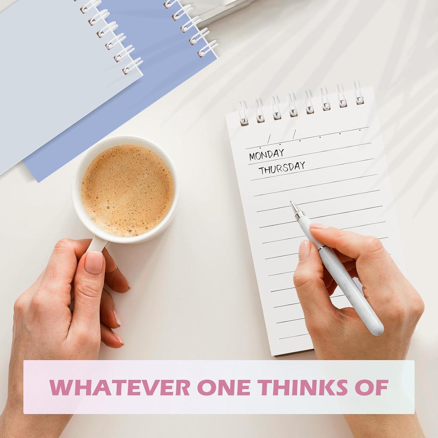 Cuadernos Espirales Ddaowanx 3x5 Rayados - 8 Colores