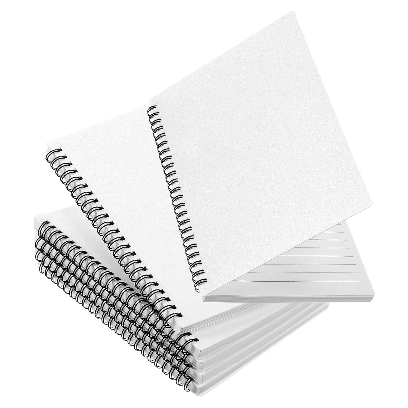 Paquete de 12 cuadernos A5 Dunzoom con espiral y tapa dura