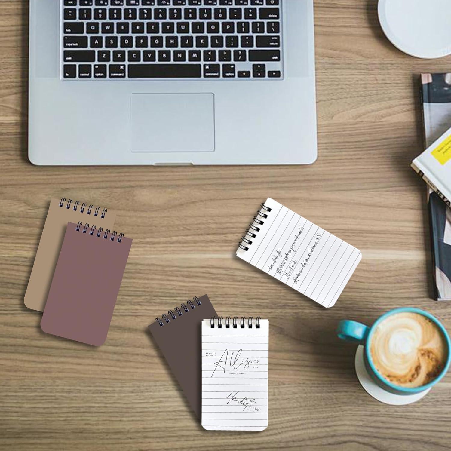 Paquete de 6 Cuadernos Espirales KTOJOY 3x5 Rayados