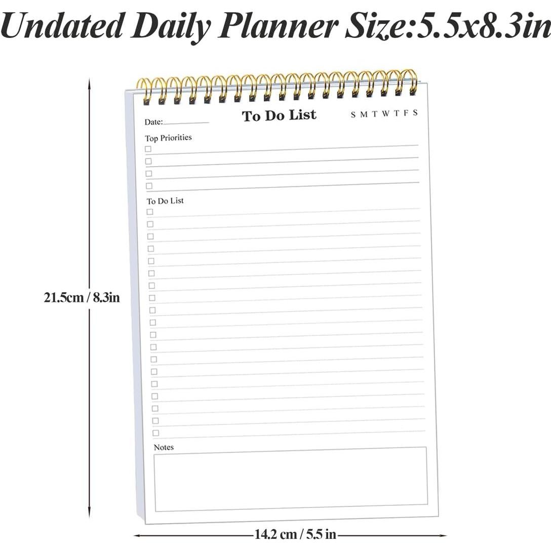 Bloc de Notas A5 Yaridar - Paquete de 20, 1000 Hojas