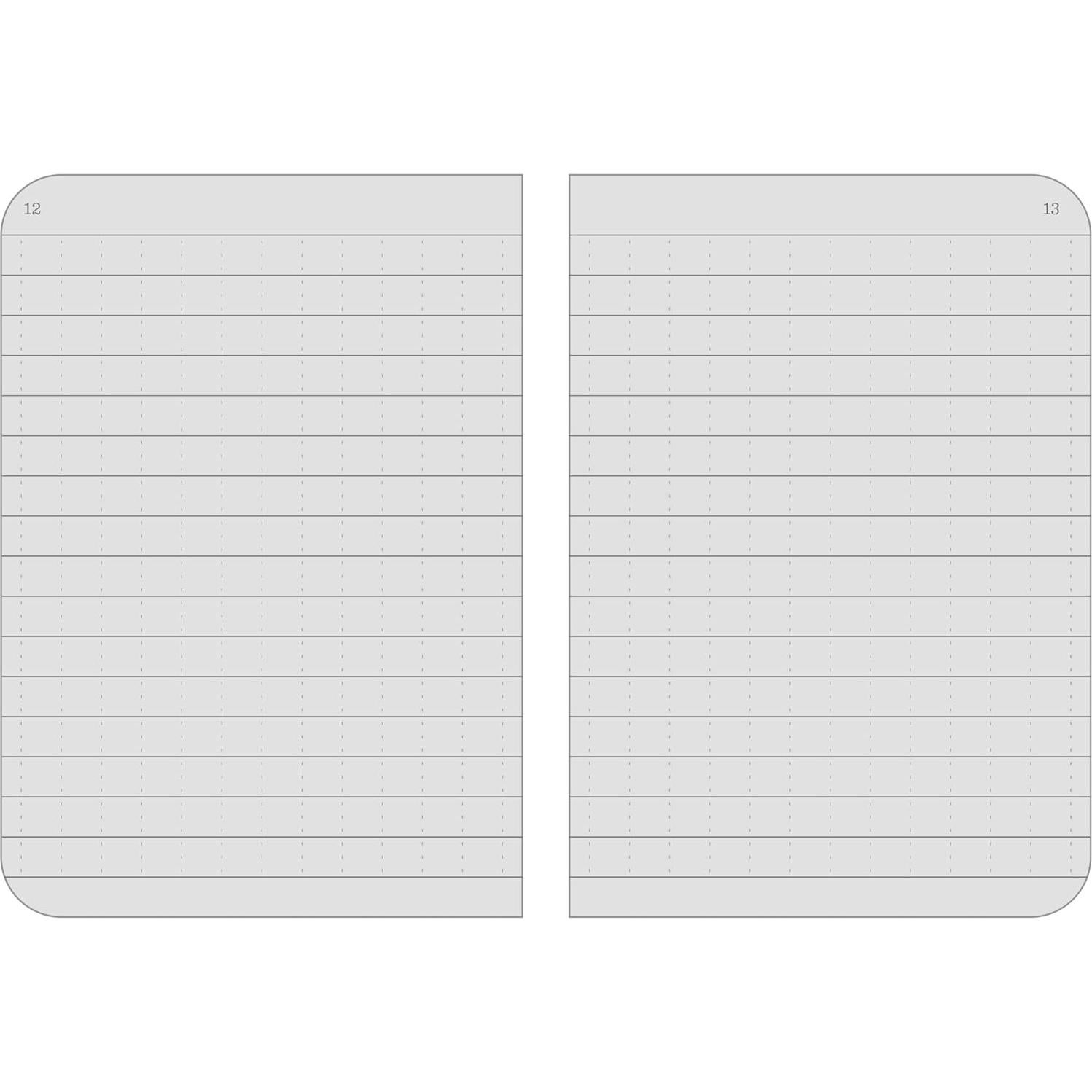 Cuaderno Mini Grapado Impermeable Rite in the Rain Naranja - Paquete de 3