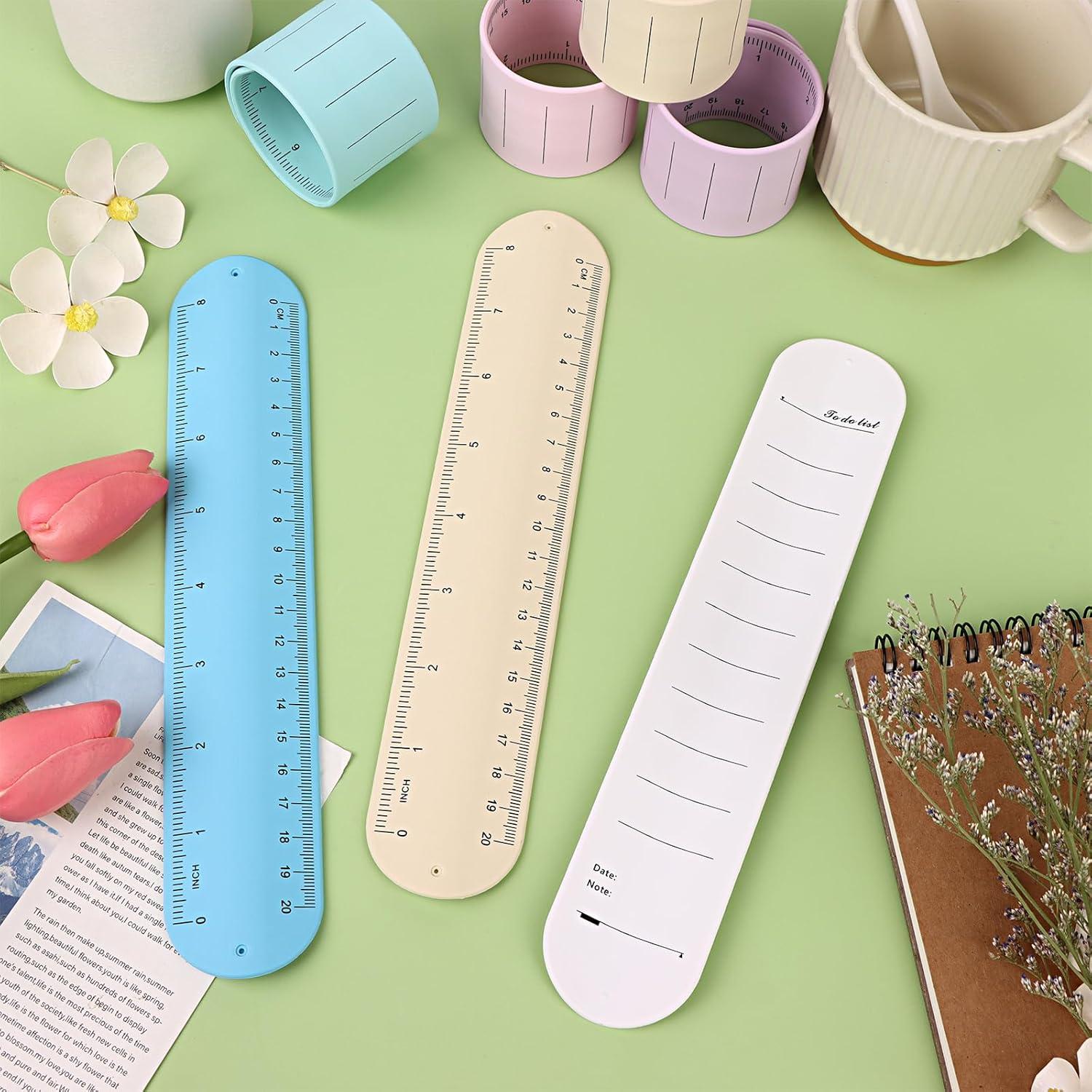 30 Pulseras de Silicona Reutilizables para Recordatorios 23.5 cm