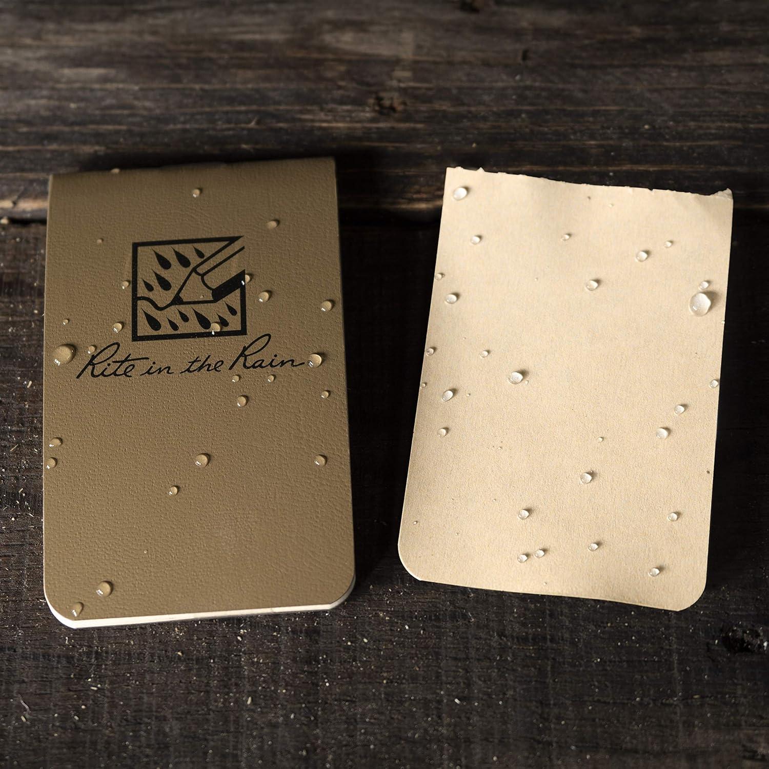 Carpeta de Notas Impermeable Rite in the Rain 6 Páginas Beige
