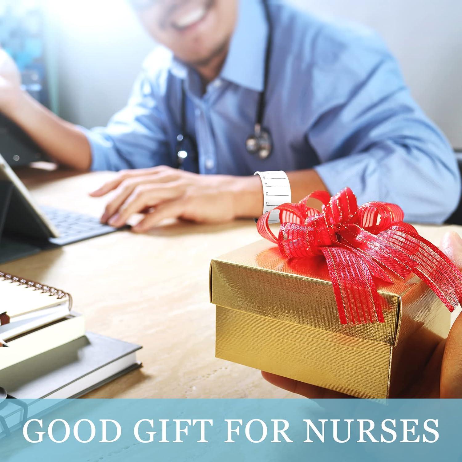 Pulseras de Silicona Sureio para Enfermeras - 15 Pcs Borrables