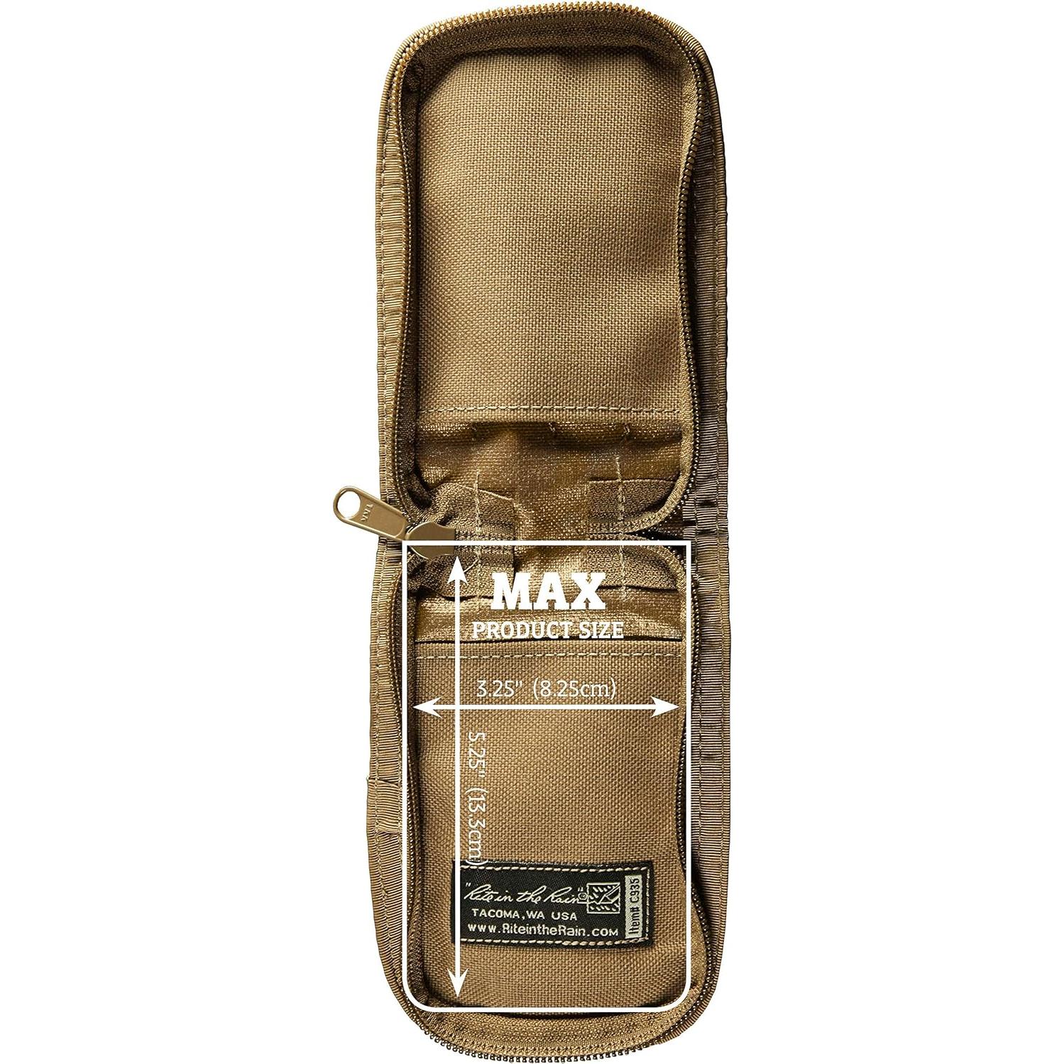 Cubierta de Cuaderno Rite in the Rain CORDURA Beige 3x5"