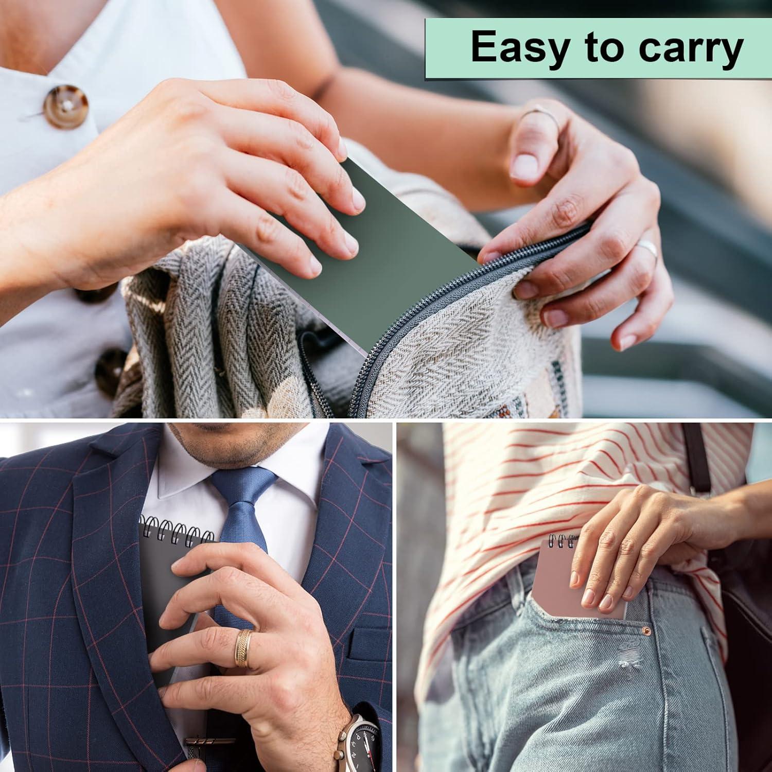 Cuadernos Espiral Utron 6 Pcs 7.62x12.7 cm Oficina