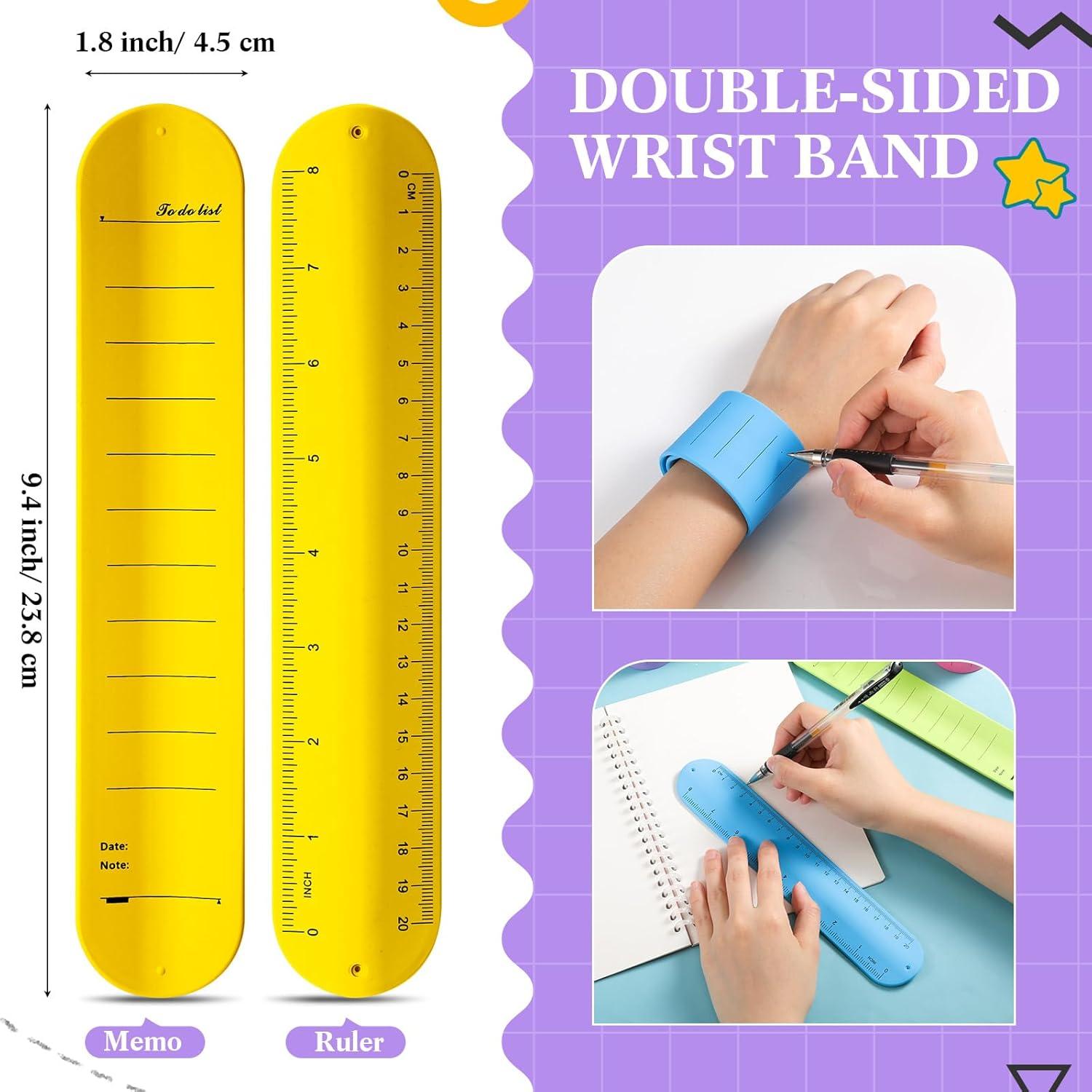 Set 12 Pulseras de Silicona Gemscream + Bolígrafos Multicolor