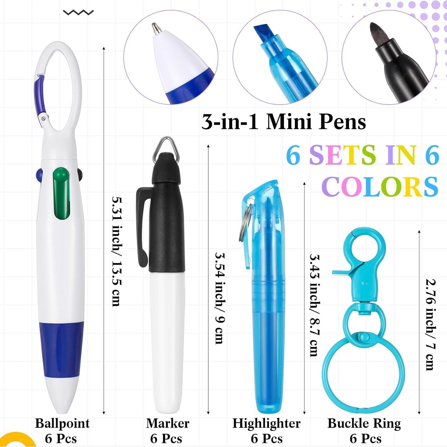 Set 12 Pulseras de Silicona Gemscream + Bolígrafos Multicolor