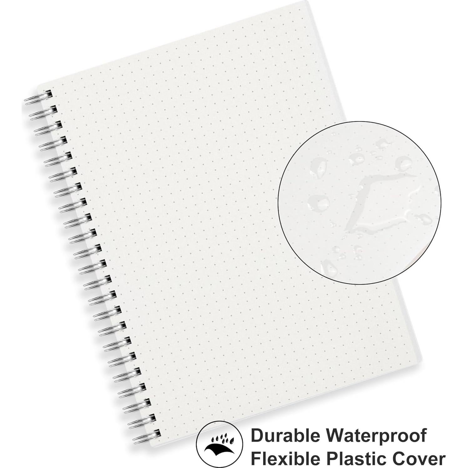 Cuaderno de Puntos RETTACY A5, Paquete de 3, 480 Páginas