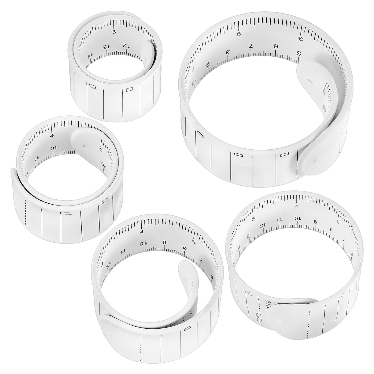 Pulsera de Silicona Chuangdi para Enfermeras - 5 Piezas Blanca