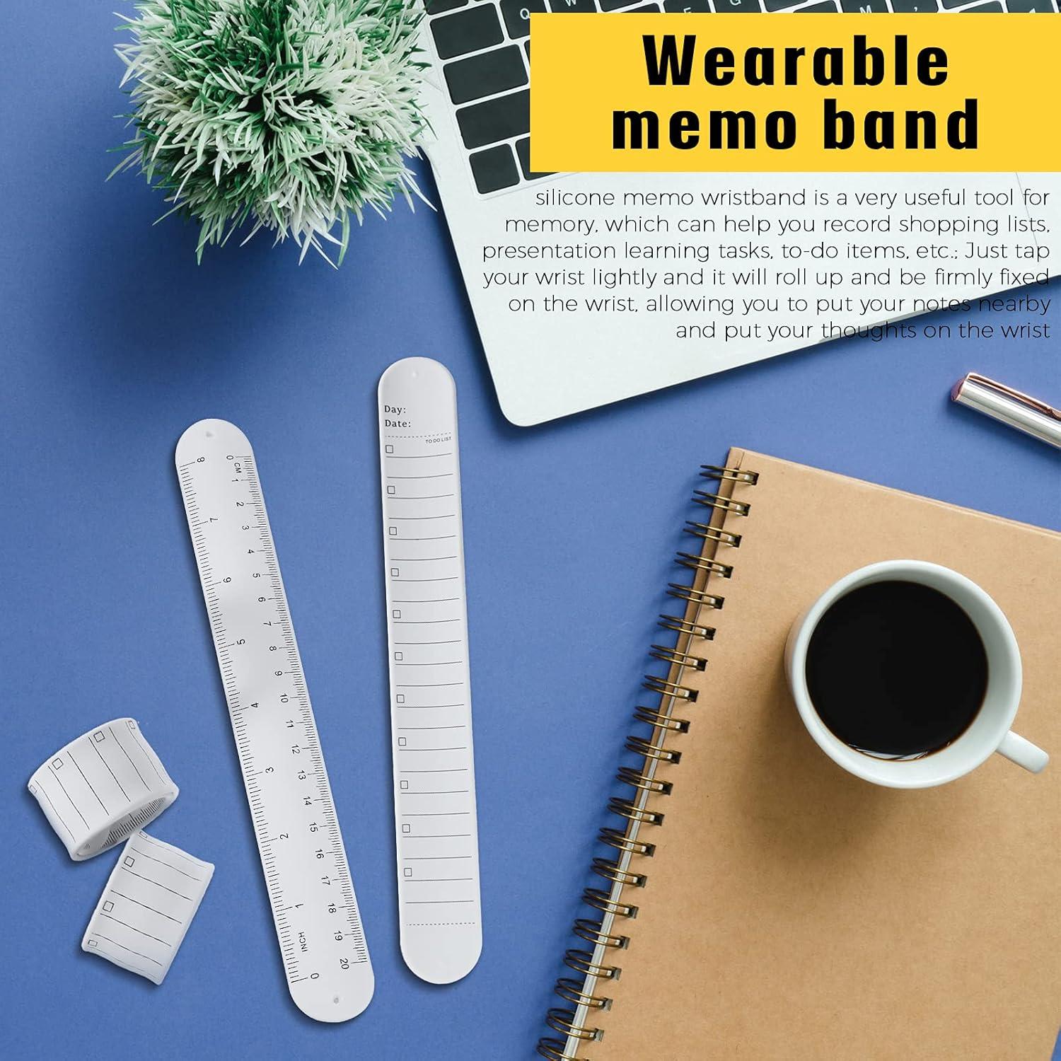 Pulsera de Silicona Chuangdi para Enfermeras - 5 Piezas Blanca