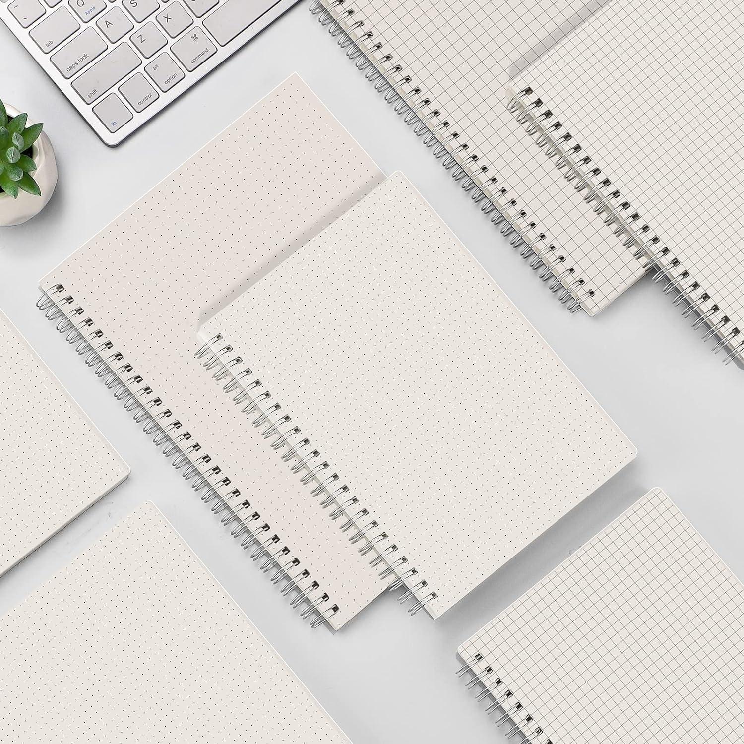 Cuadernos de Puntos AHGXG A5 Paquete de 3, 80 Hojas