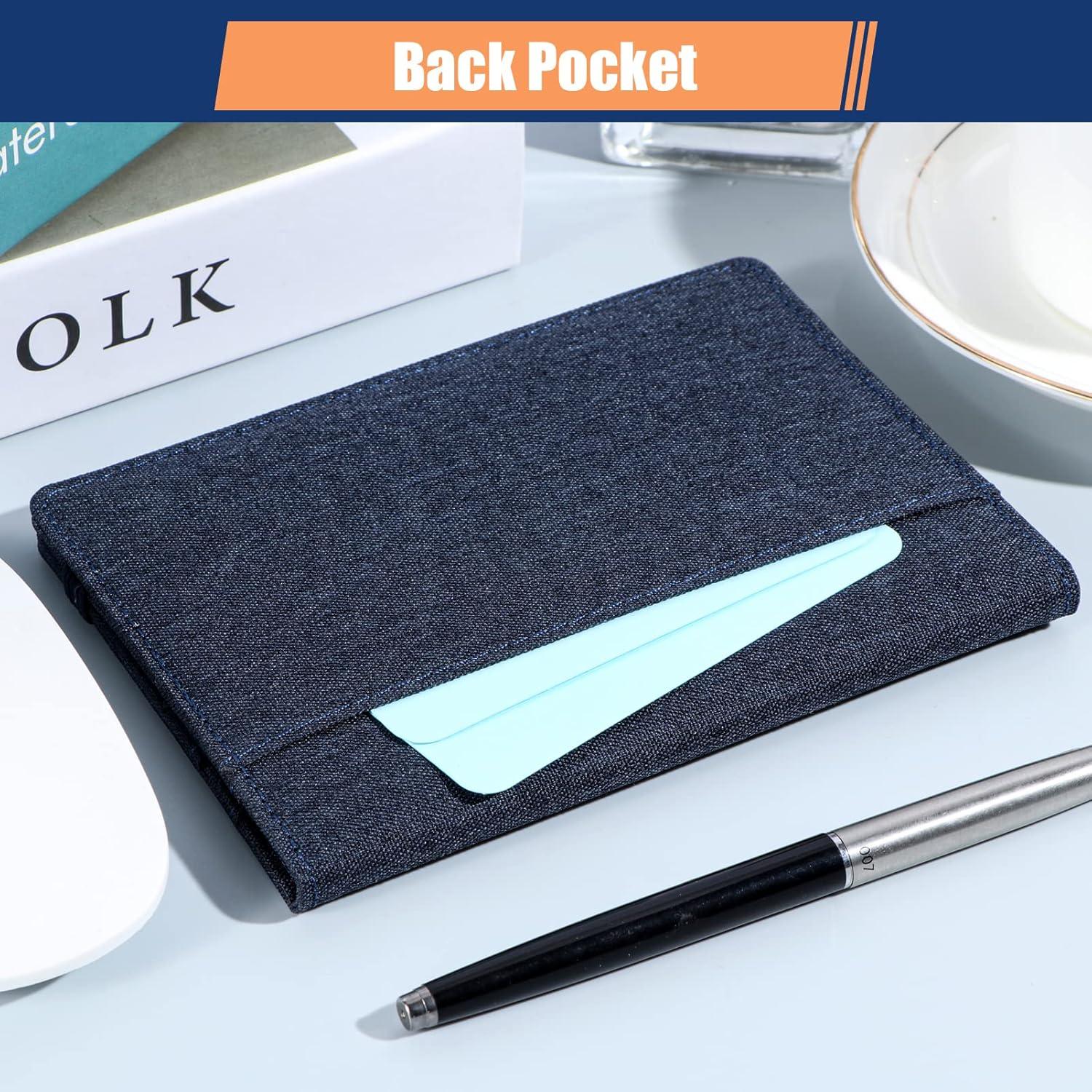 Cubierta de cuaderno impermeable Plinyvel 3.5x5.5" Azul