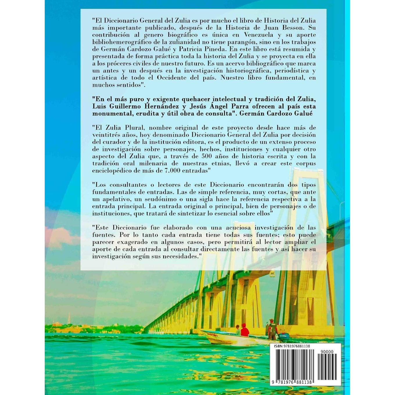 Diccionario General del Zulia: Tomo II: de la letra D a la letra L (Spanish Edition)