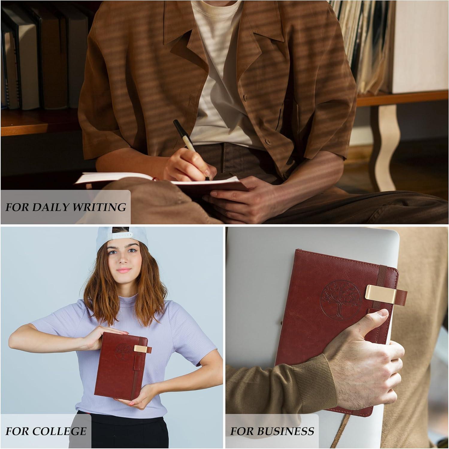 Cuaderno de Tapa Dura DreamDove Rojo Vino A5 5.7" x 8.3"