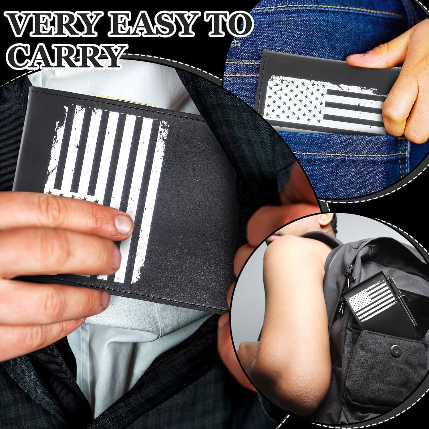 Set de 3 Cuadernos de Policía Resurhang con Cubierta de Cuero PU