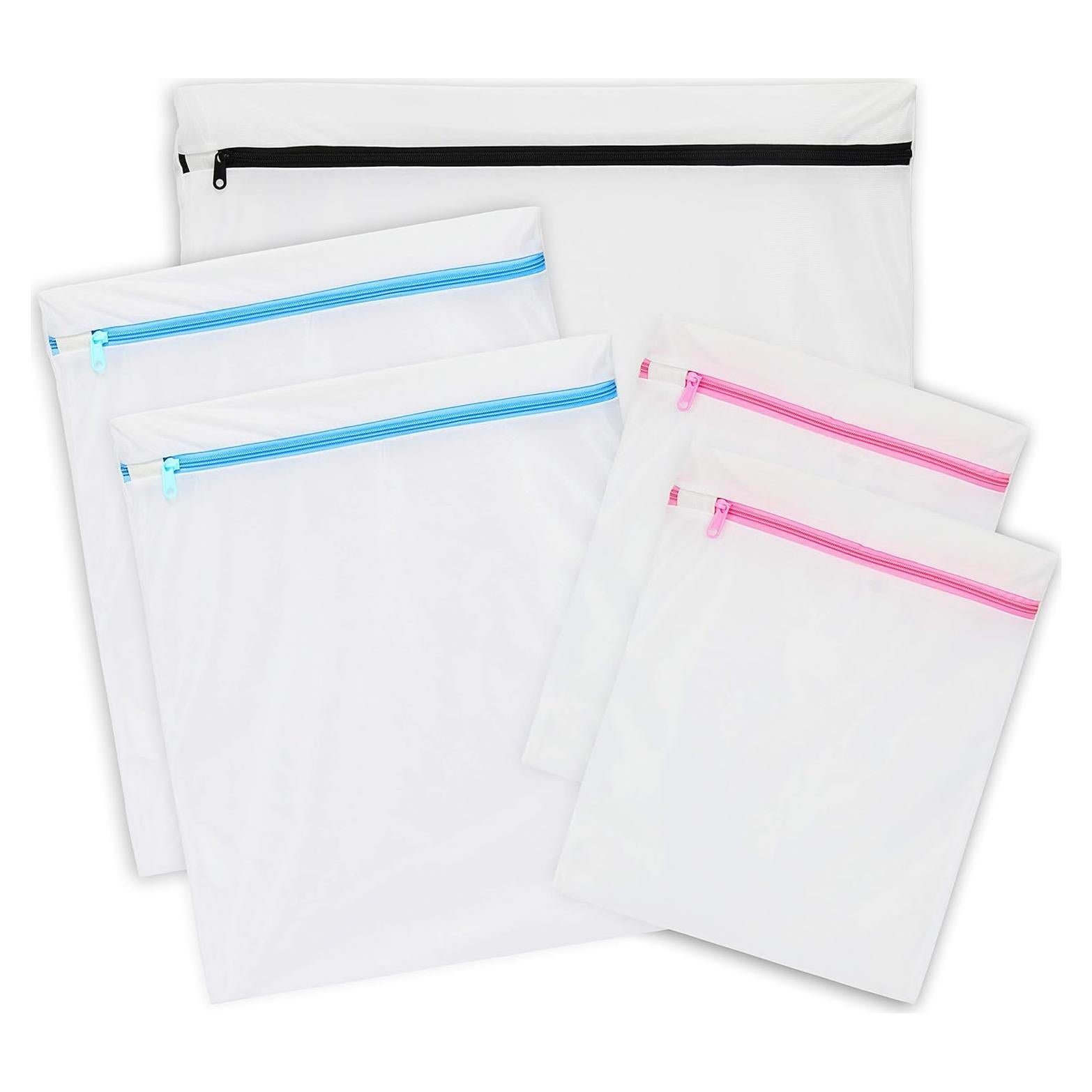 Bolsas de Lavandería de Malla Simple Houseware - 5 Piezas