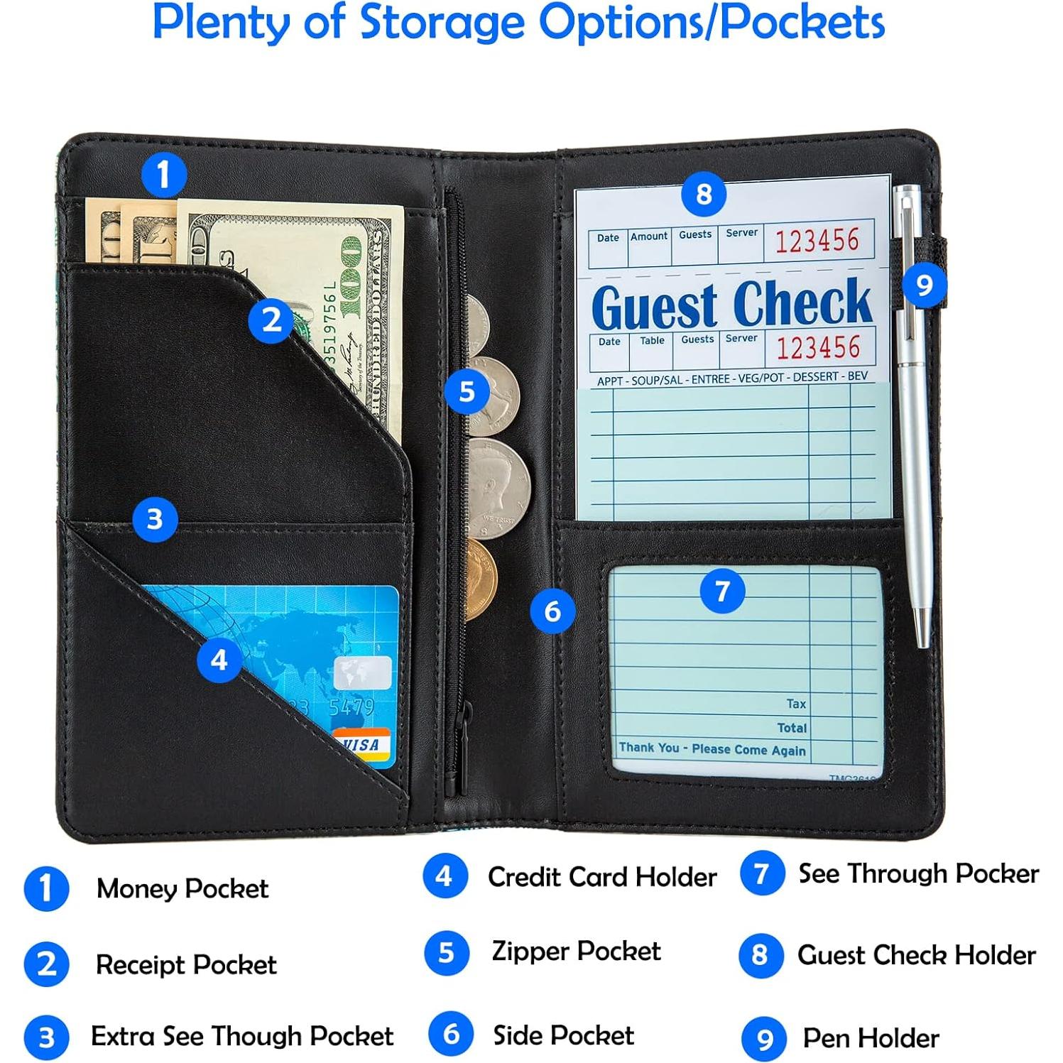 Libro de Servidor ANNAMISSI de Cuero Microfibra - 8x5" (Hongos)