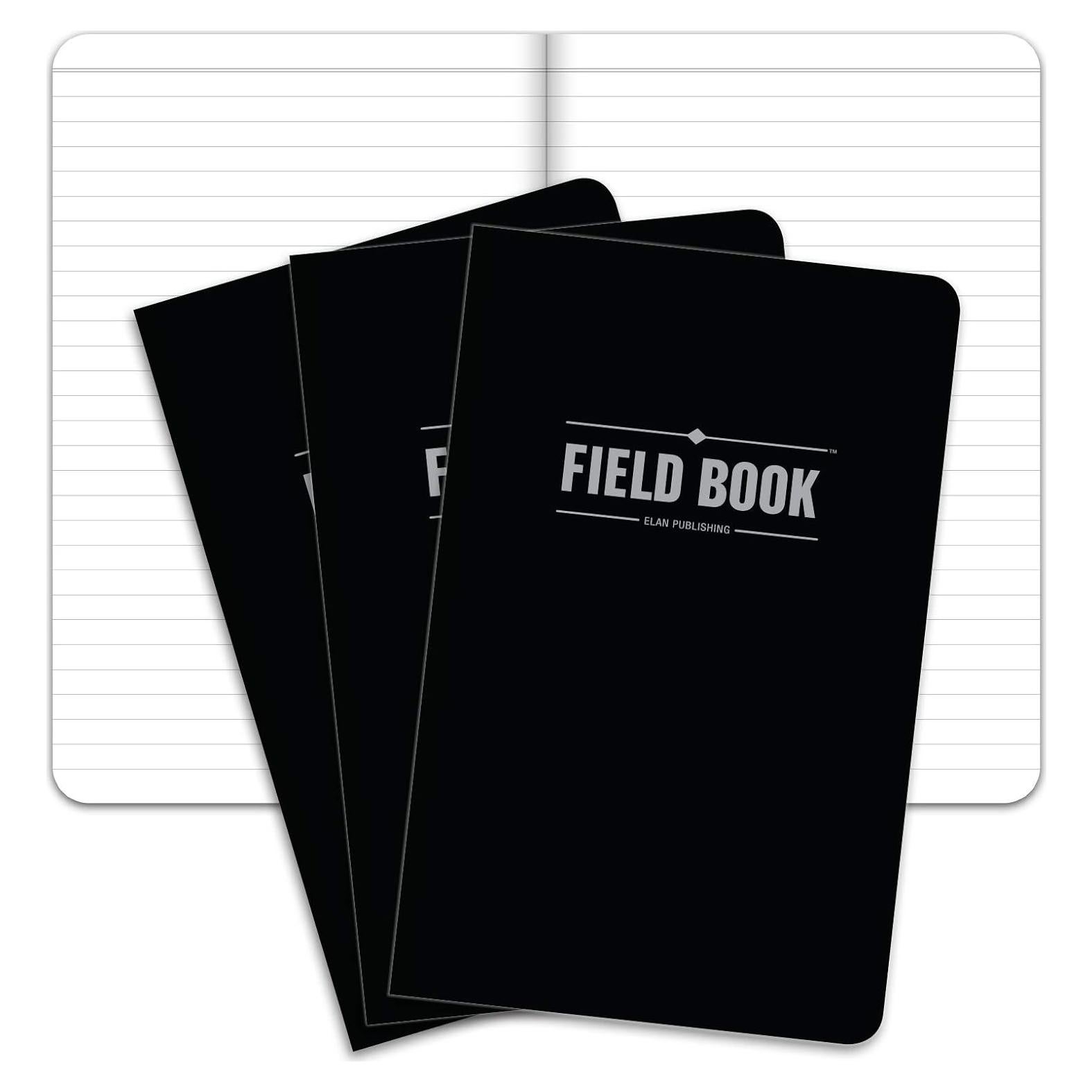 Cuaderno de Campo Indestructible Elan Publishing 12.7x20.3cm Negro