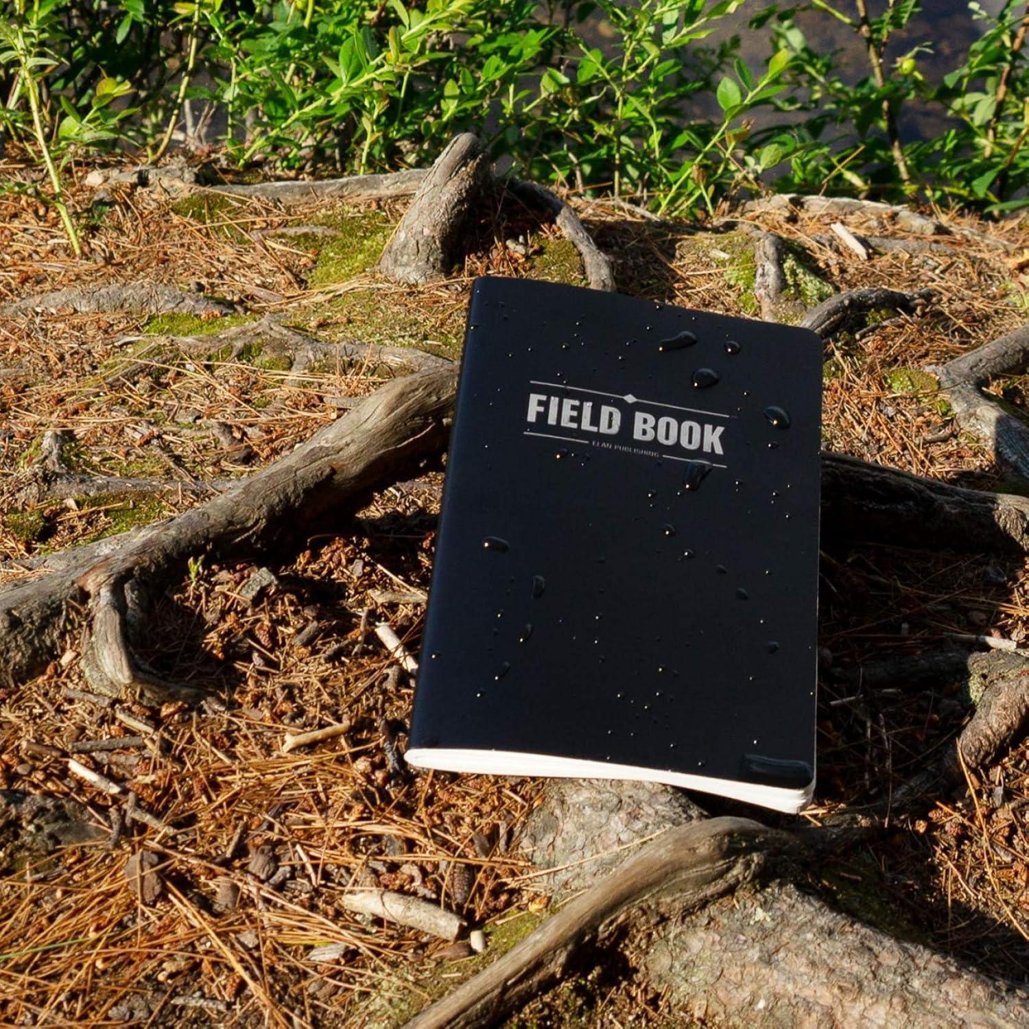 Cuaderno de Campo Indestructible Elan Publishing 12.7x20.3cm Negro