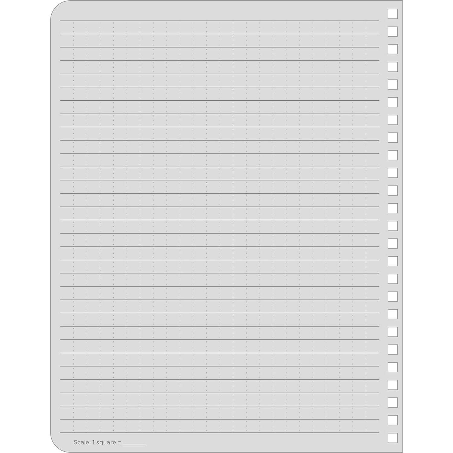 Cuaderno Impermeable Rite in the Rain Naranja 16.83x21.59 cm - Paquete de 2