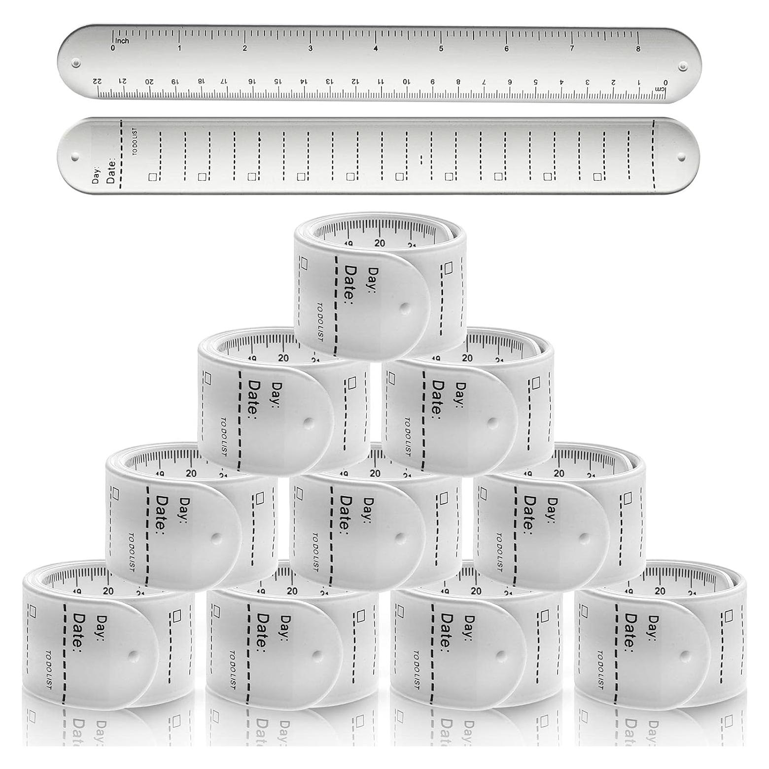 Pulseras de Silicona para Notas Outus - 10 Piezas Borrables