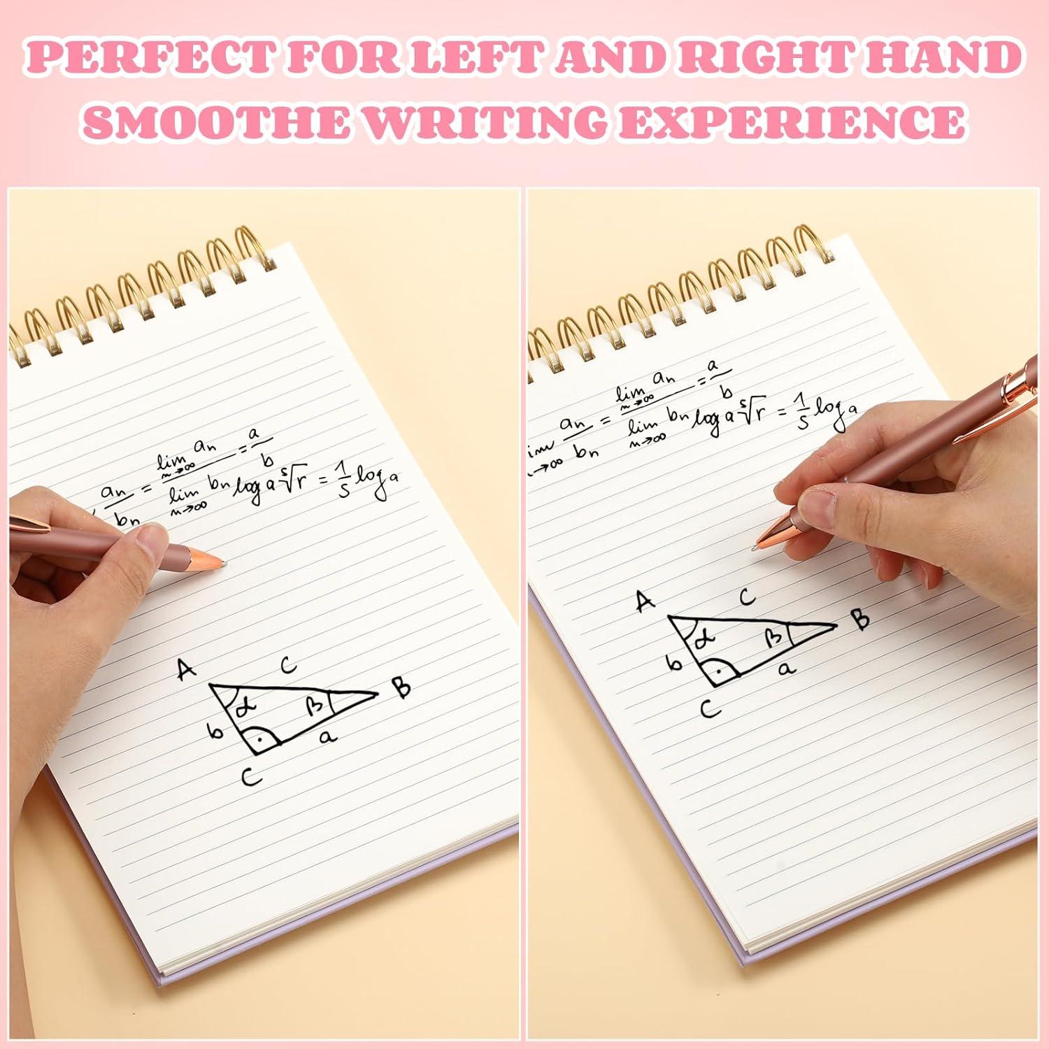 Paquete de 3 cuadernos de espiral Resurhang 17.8x25.4cm tapa dura