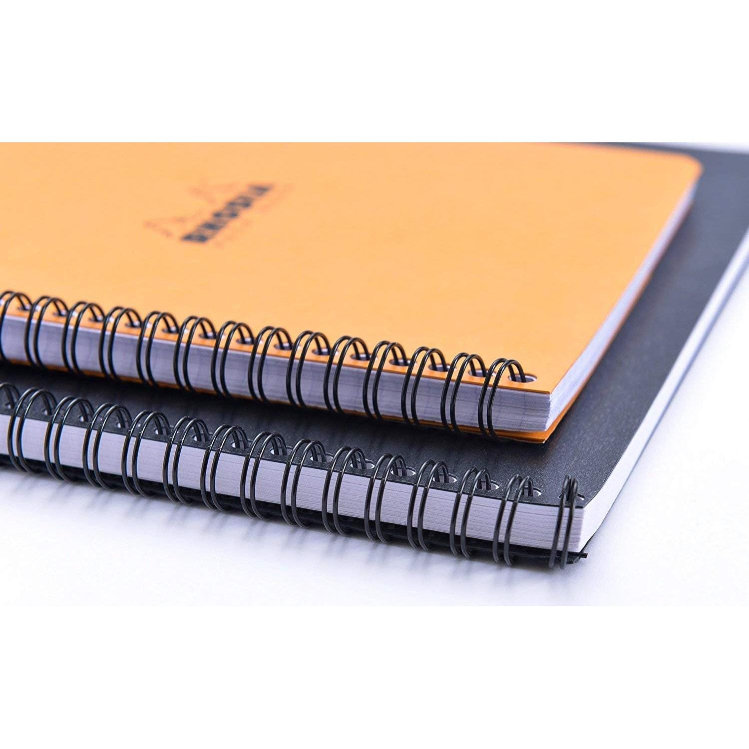 Cuaderno Gráfico Rhodia A4+ Naranja 80 Páginas Microperforado