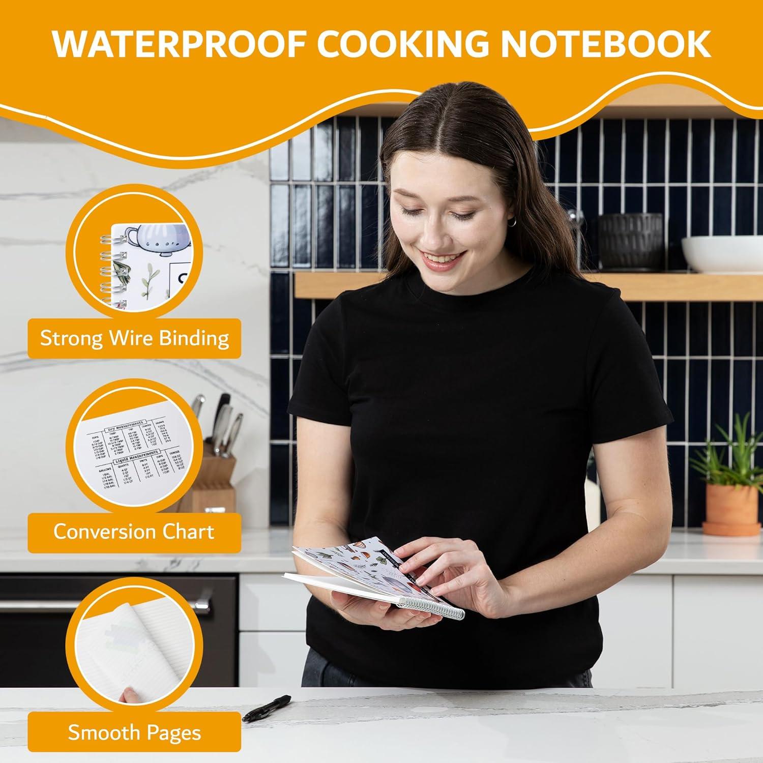 Cuaderno de Cocina Impermeable StoneWrite A5 50 Hojas