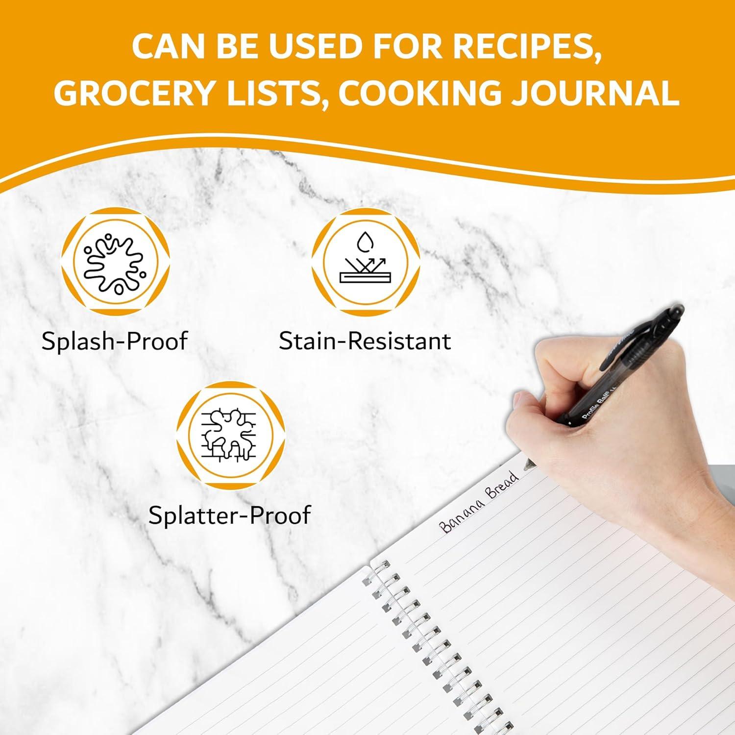 Cuaderno de Cocina Impermeable StoneWrite A5 50 Hojas