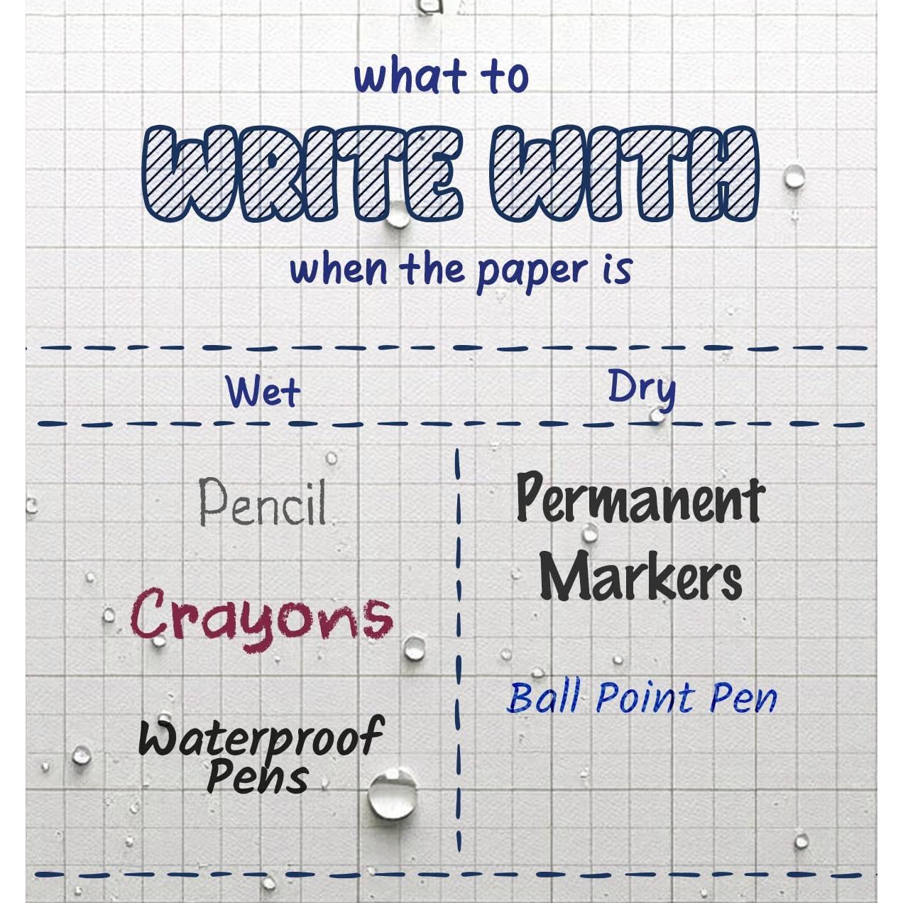 Cuaderno de Cocina Impermeable StoneWrite A5 50 Hojas