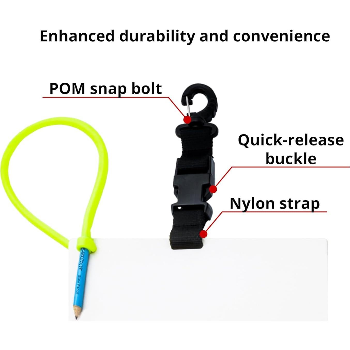 Pizarra de Buceo A4 Saekodive AW-13 - 21.08 x 29 cm