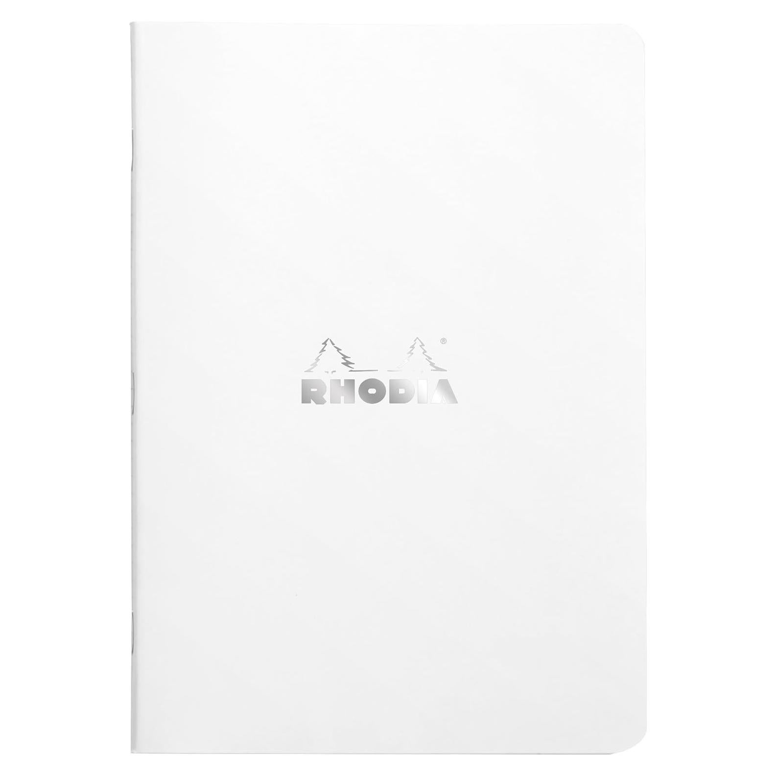 Cuaderno Rhodia Slim A5 Rayado 48 Hojas Cubierta Blanca