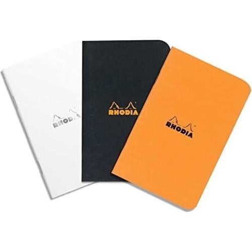 Cuaderno Rhodia Slim A5 Rayado 48 Hojas Cubierta Blanca