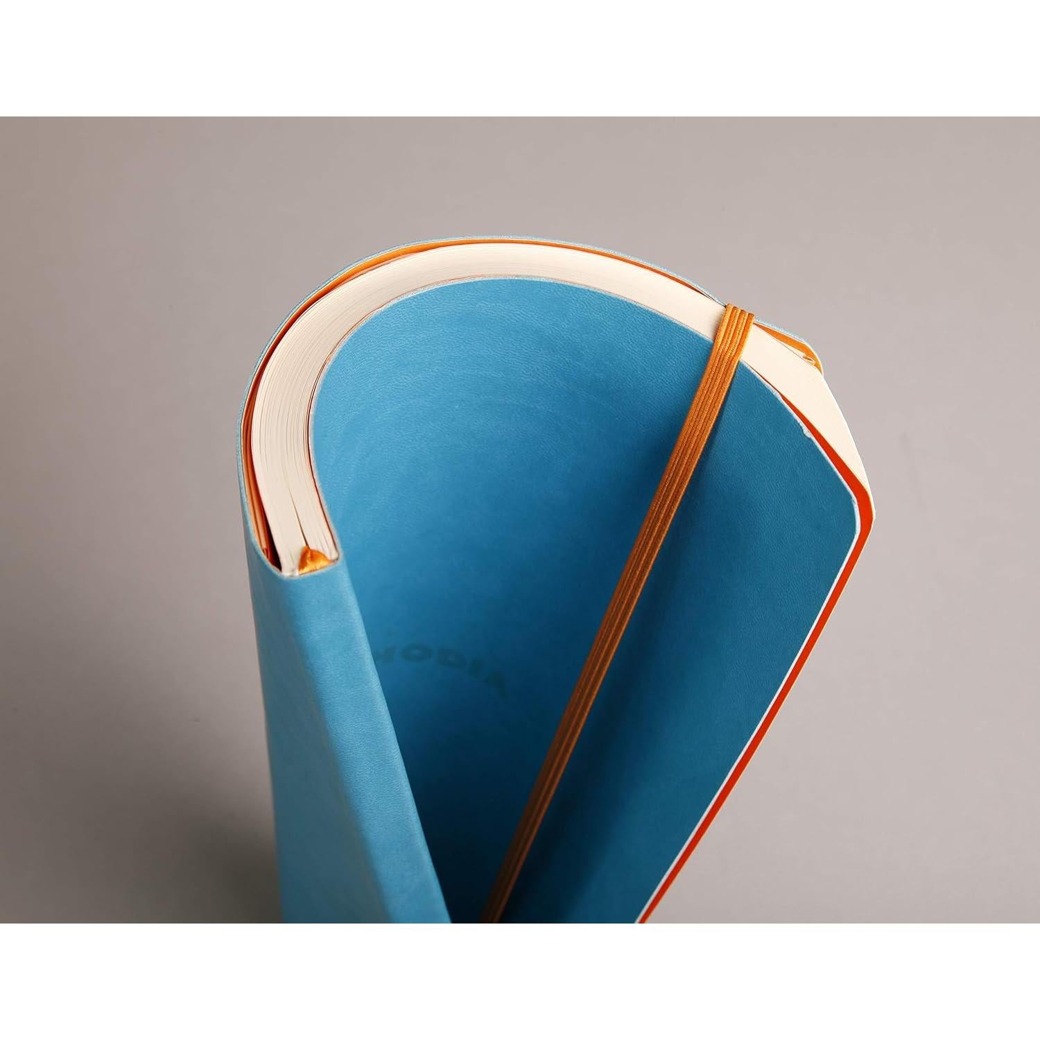 Cuaderno Rhodia Slim A5 Rayado 48 Hojas Cubierta Blanca