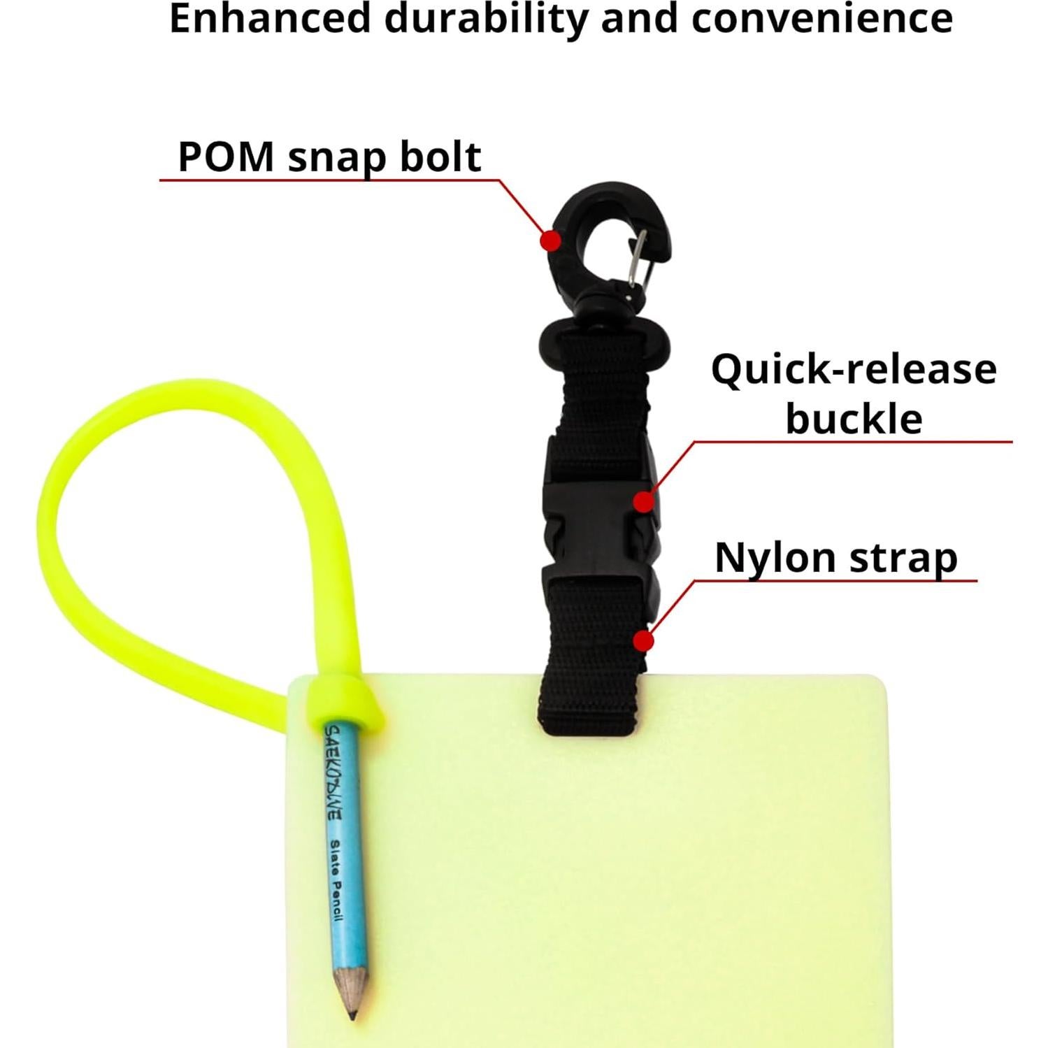 Pizarra de Buceo Brillante Saekodive AW-17 12.7x15.2cm