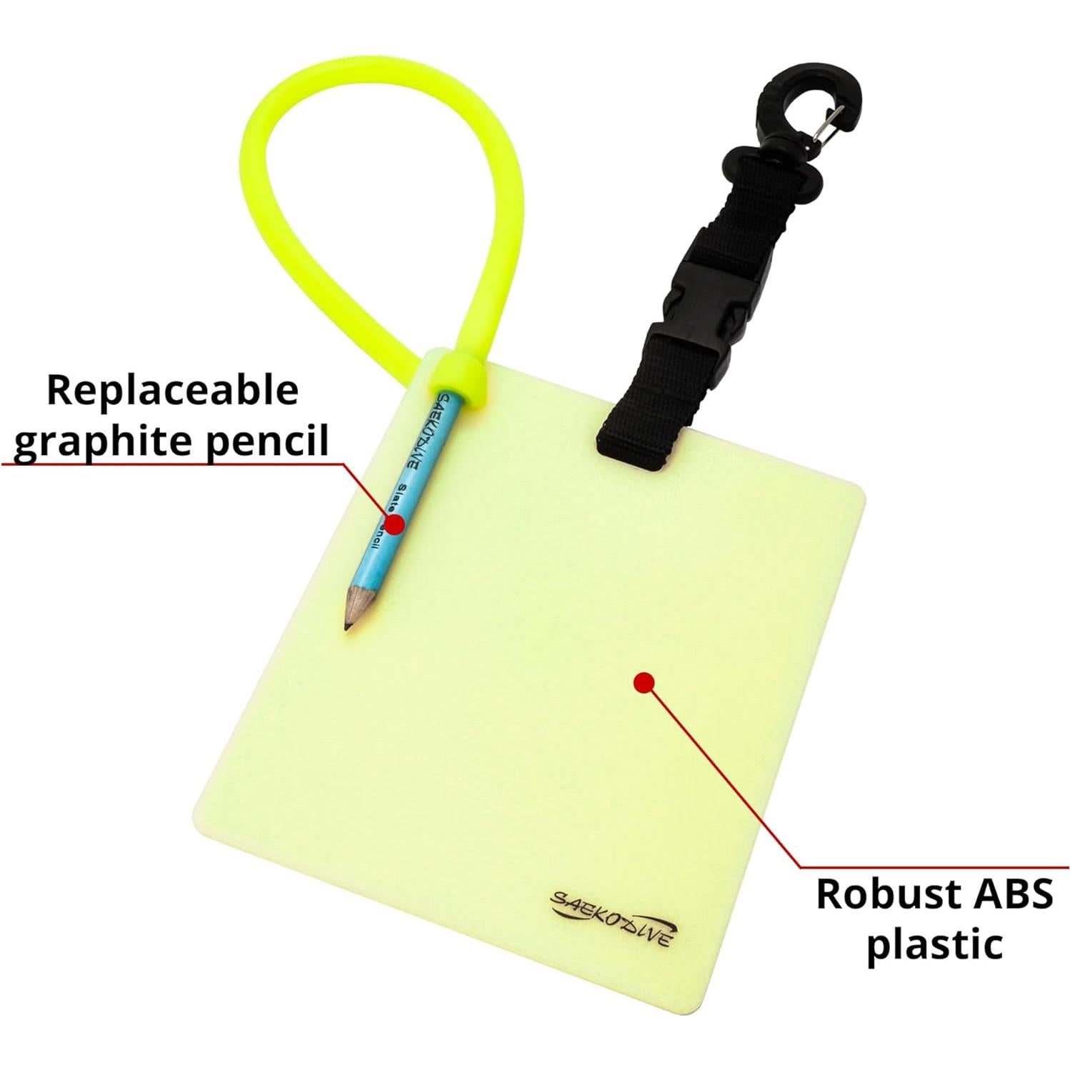 Pizarra de Buceo Brillante Saekodive AW-17 12.7x15.2cm