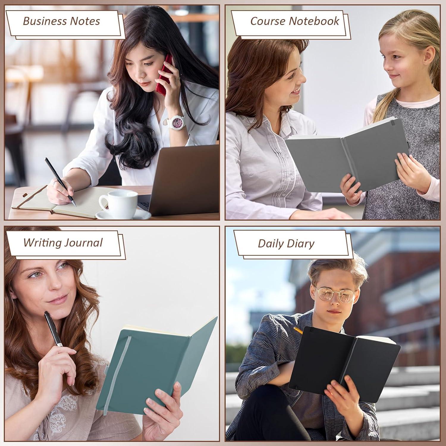 Paquete de 14 Cuadernos A5 Laumoi Tapa Dura Forrados