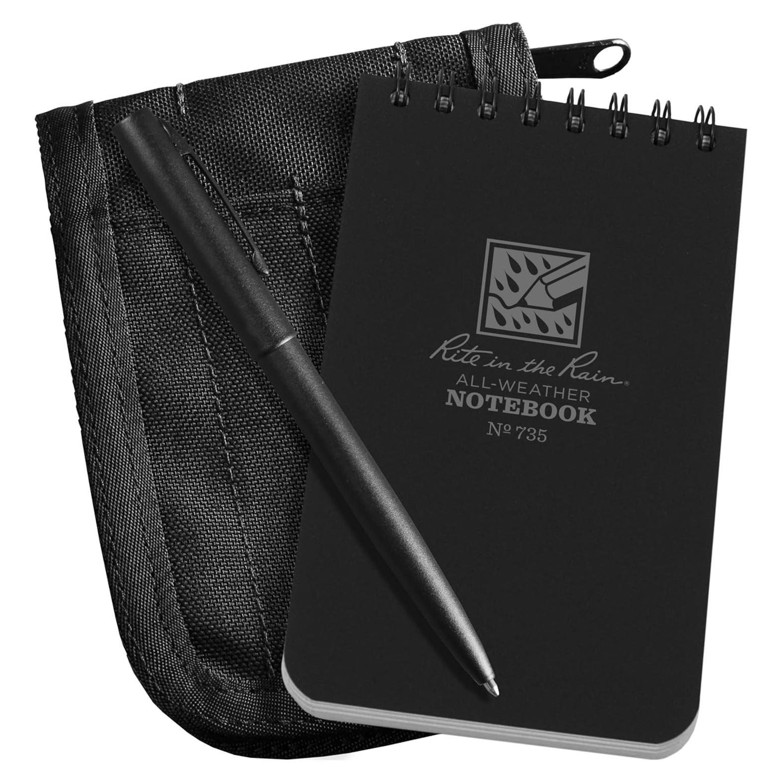 Kit Impermeable Rite in the Rain Cuaderno 3x5 y Bolígrafo