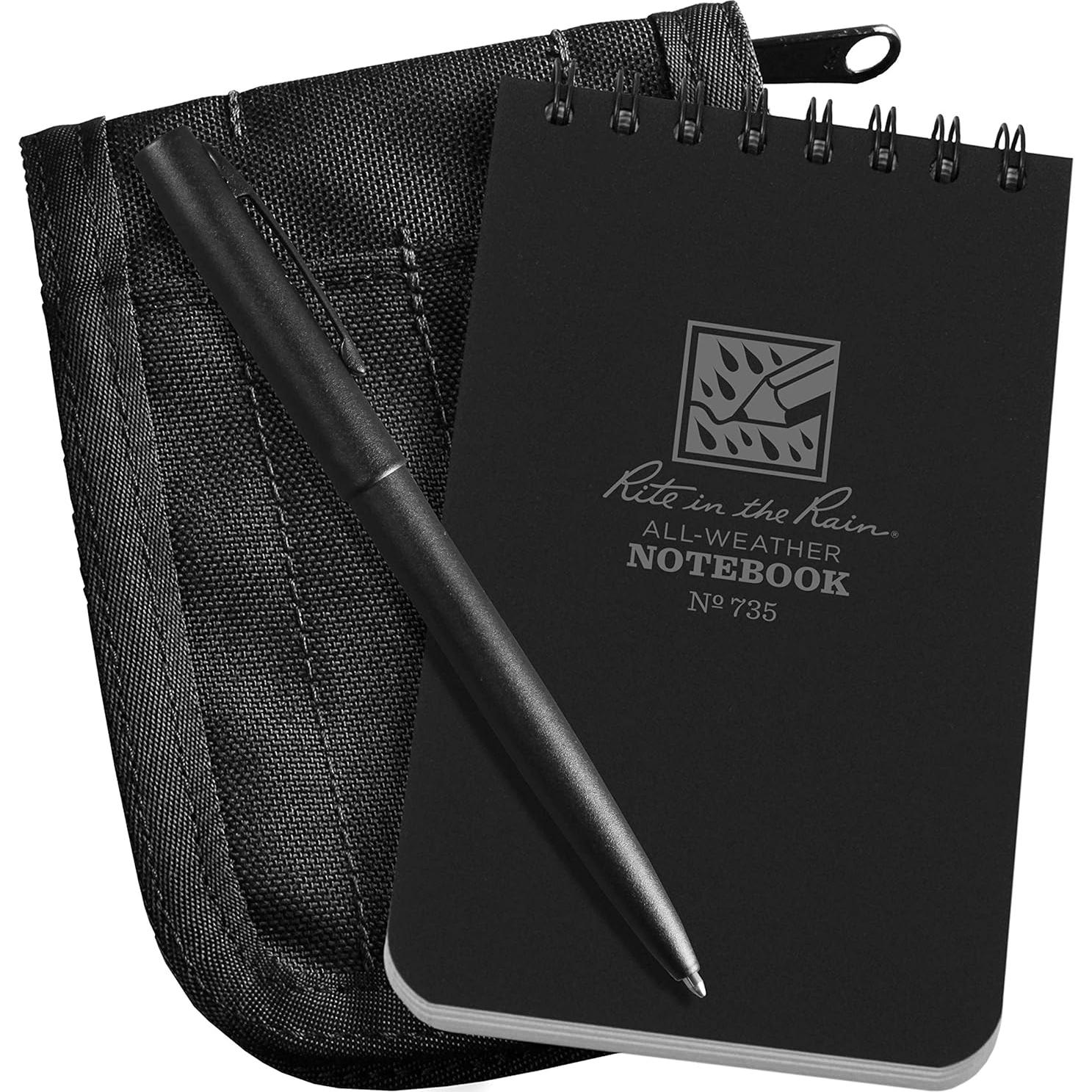 Kit Impermeable Rite in the Rain Cuaderno 3x5 y Bolígrafo