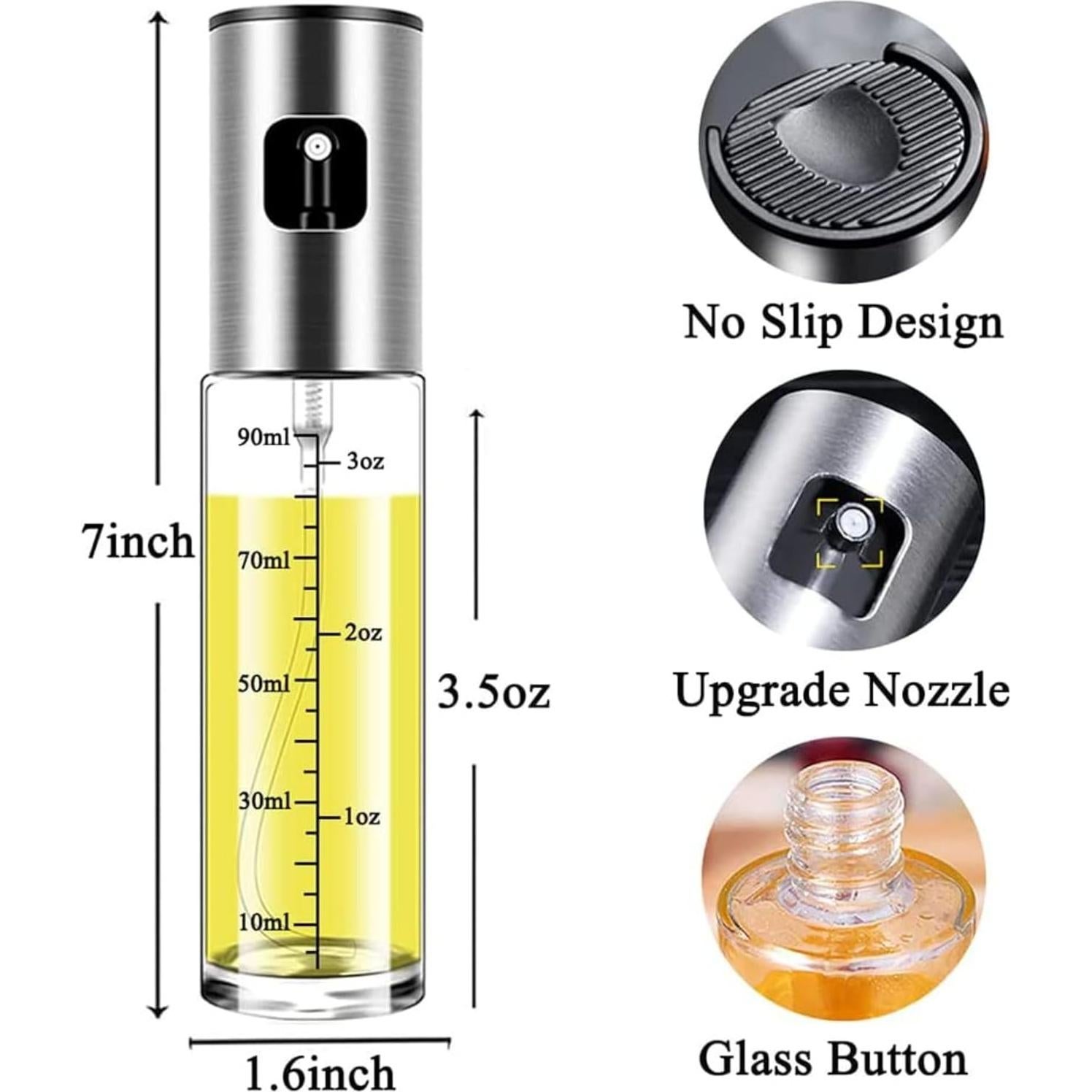 Pulverizador de Aceite de Oliva y Mantequilla 100ml - Genérico