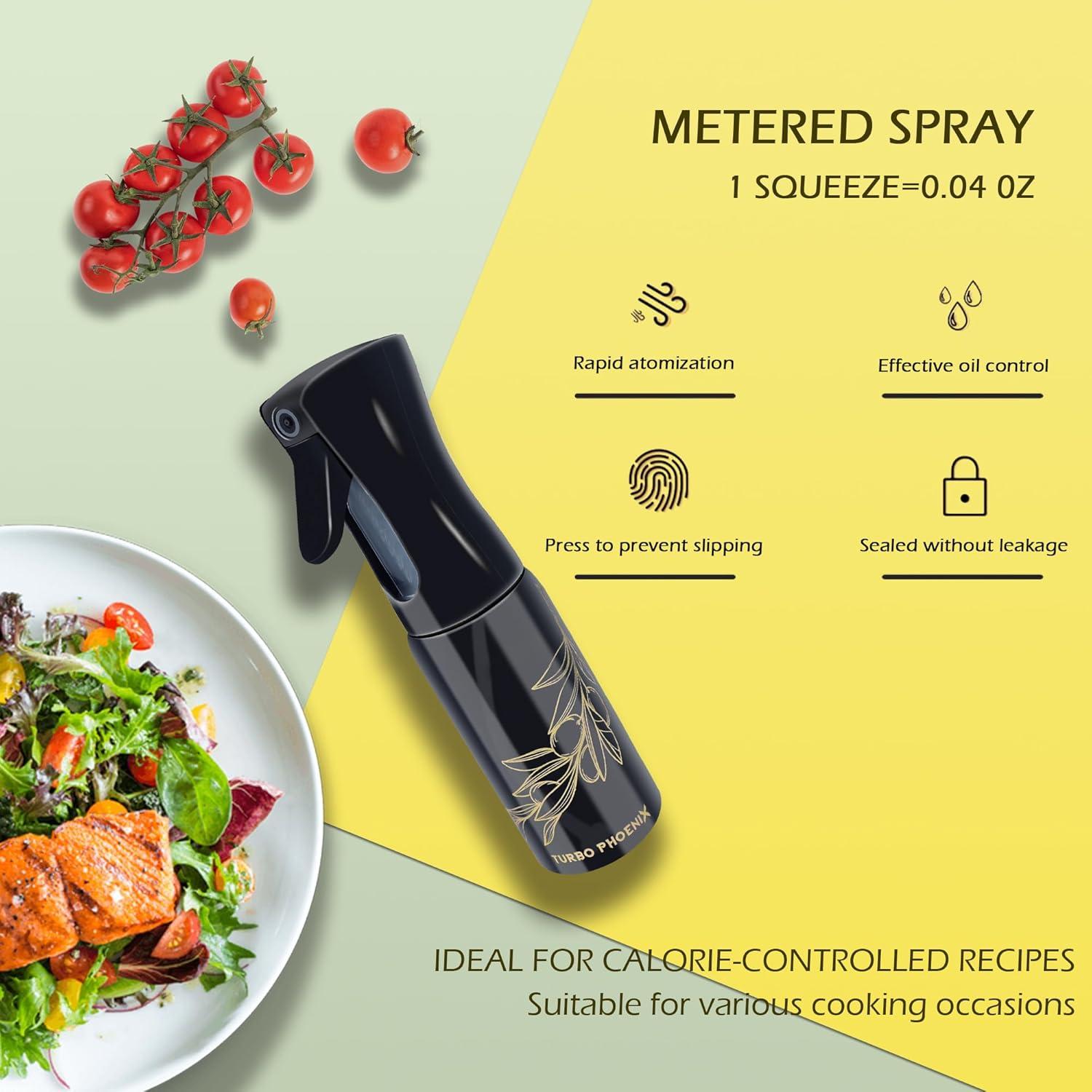 Rociador de Aceite TURBO PHOENIX 200ml Vidrio Reutilizable