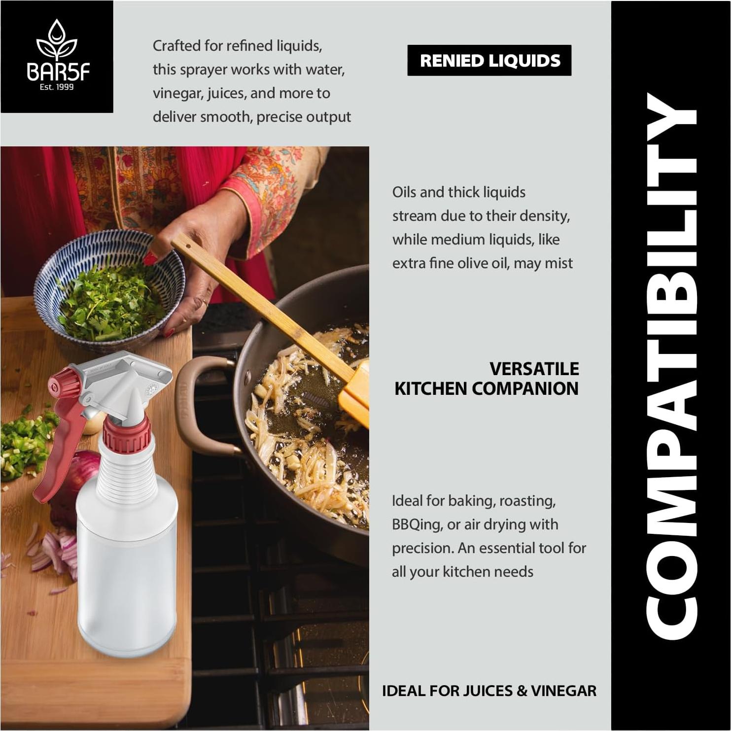 Botellas de Spray Bar5F 2 Unidades 480 ml Rociador BBQ
