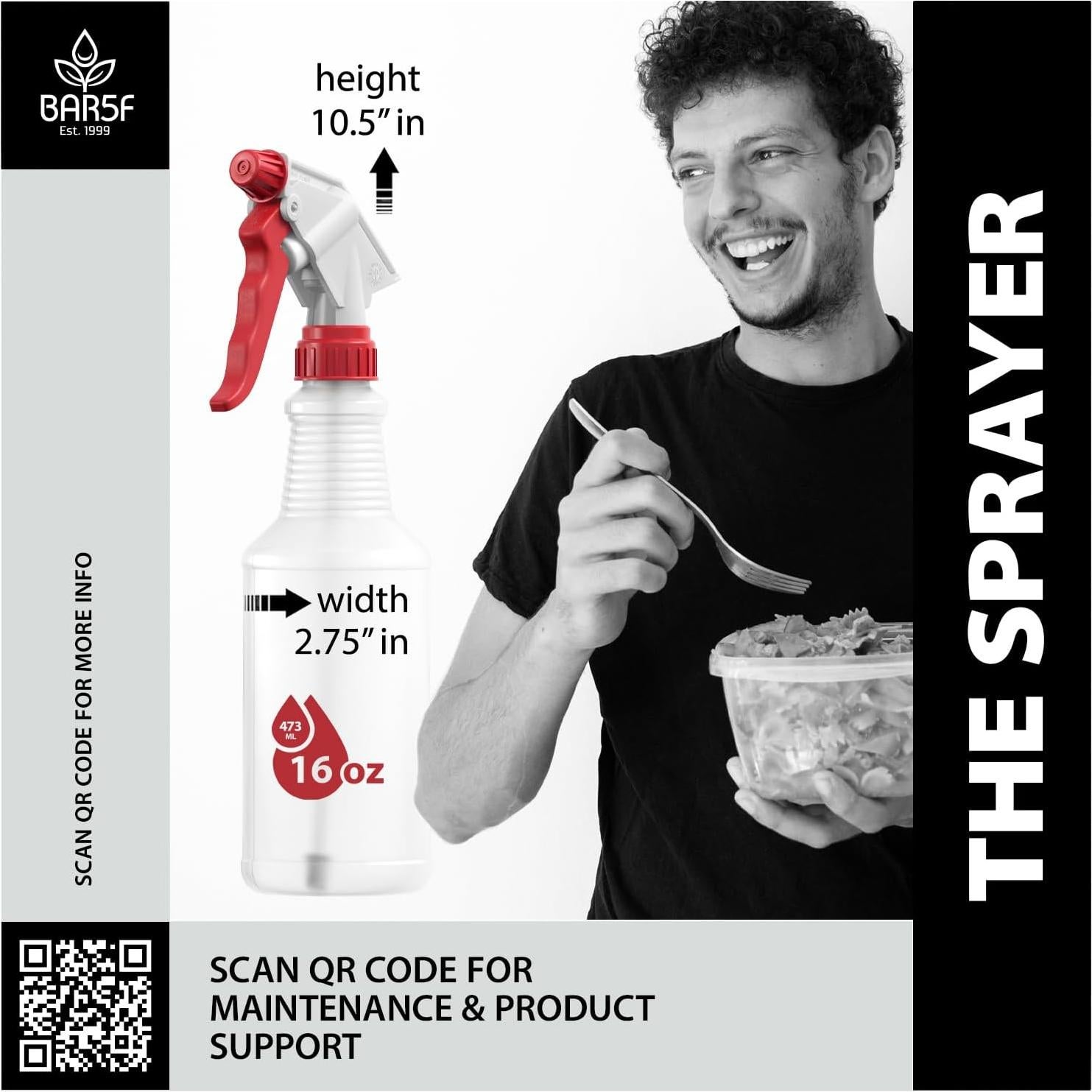 Botellas de Spray Bar5F 2 Unidades 480 ml Rociador BBQ