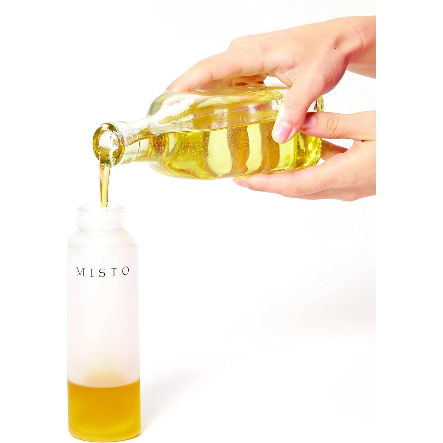 Rociador de Aceite Misto 95 ml Vidrio Esmerilado Reutilizable