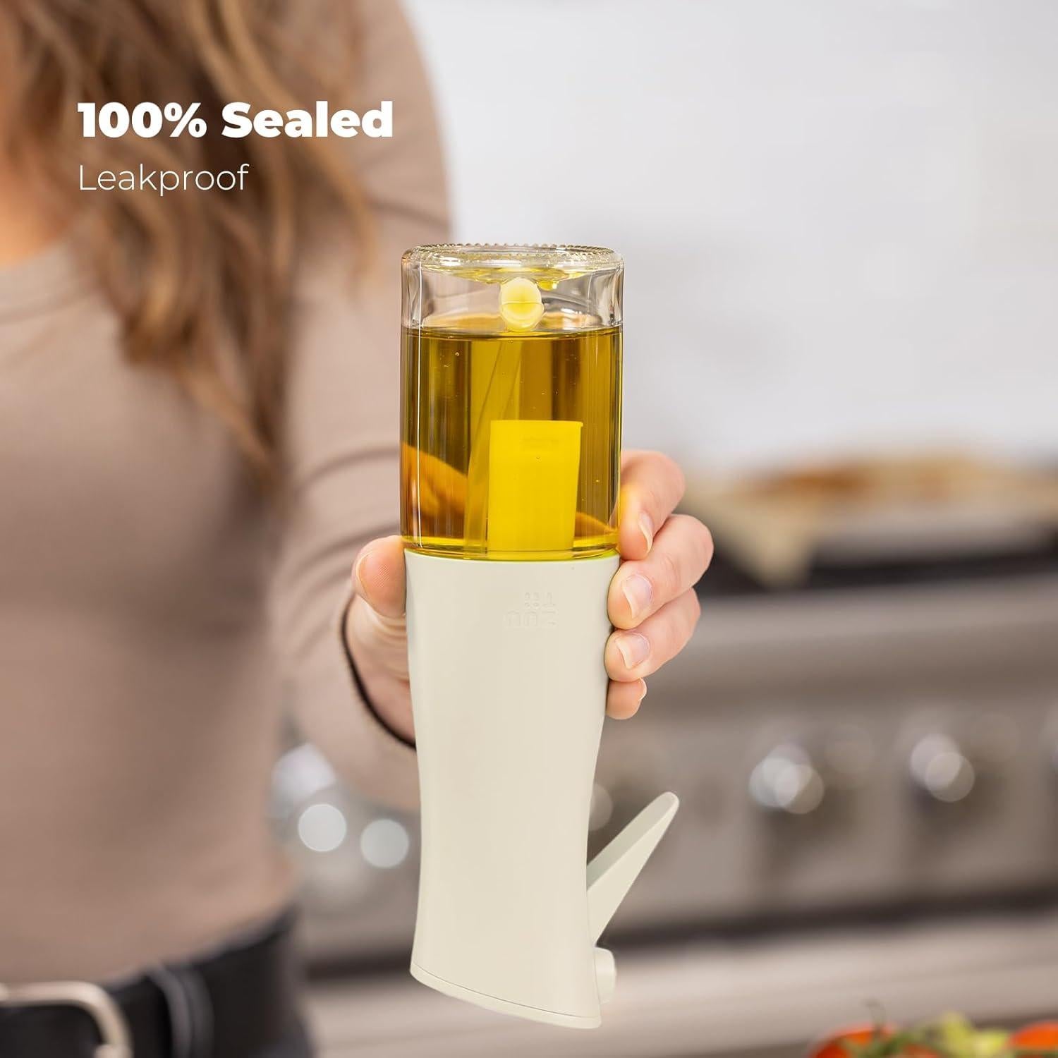 Rociador de Aceite Zuutii 170ml Reutilizable a Prueba de Fugas