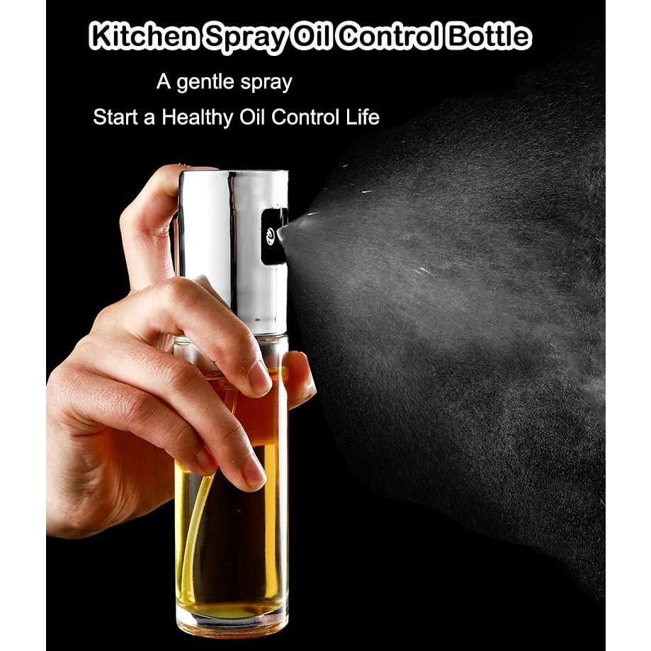 Pulverizador de Aceite de Cocina AKOAK 100ml Vidrio Transparente